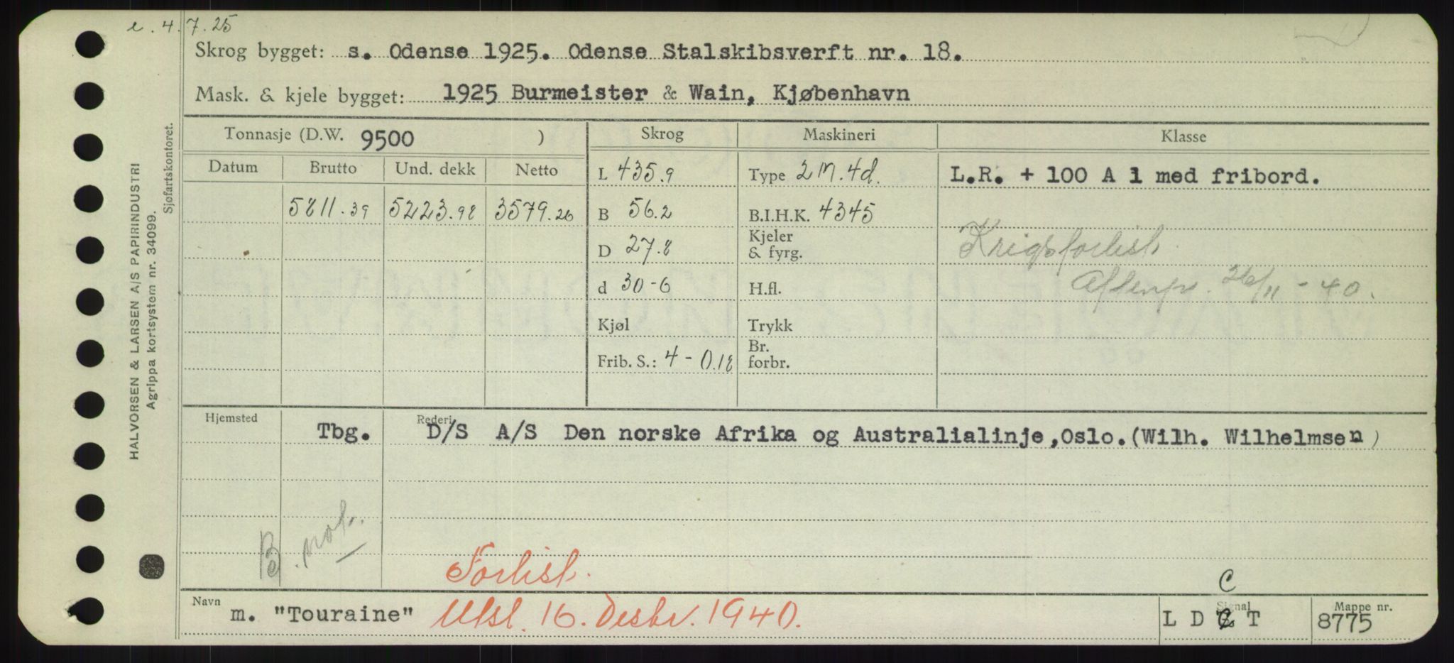 Sjøfartsdirektoratet med forløpere, Skipsmålingen, AV/RA-S-1627/H/Hd/L0039: Fartøy, Ti-Tø, p. 441