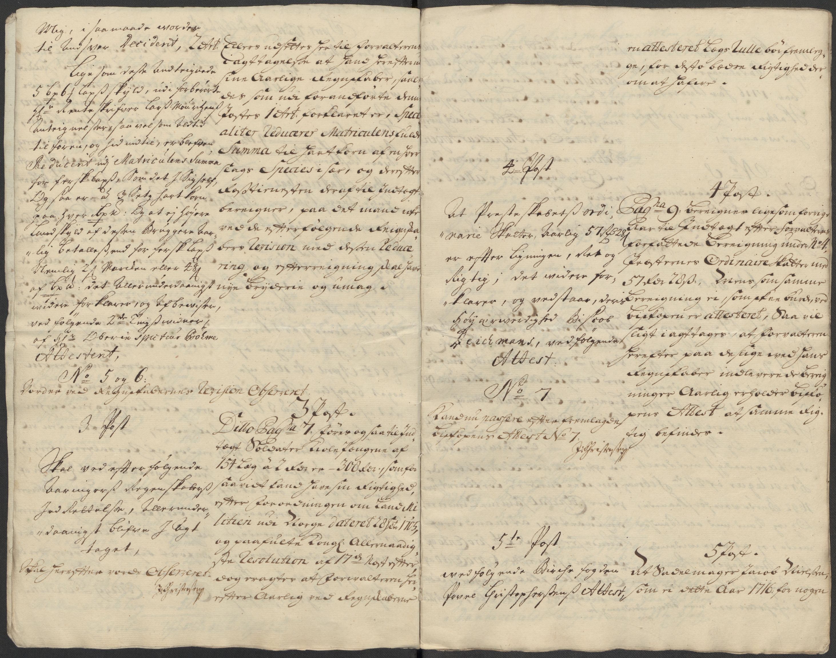 Rentekammeret inntil 1814, Reviderte regnskaper, Fogderegnskap, RA/EA-4092/R33/L1987: Fogderegnskap Larvik grevskap, 1716-1717, p. 284