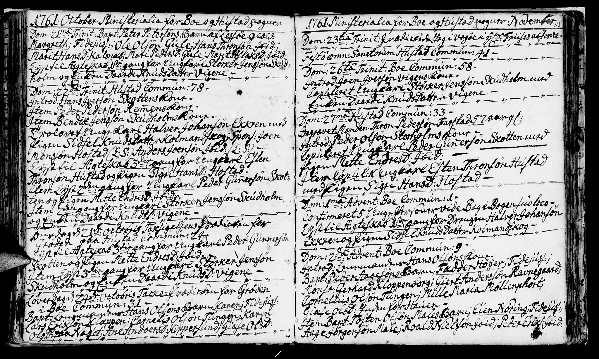 Ministerialprotokoller, klokkerbøker og fødselsregistre - Møre og Romsdal, AV/SAT-A-1454/566/L0760: Parish register (official) no. 566A01, 1739-1766, p. 113