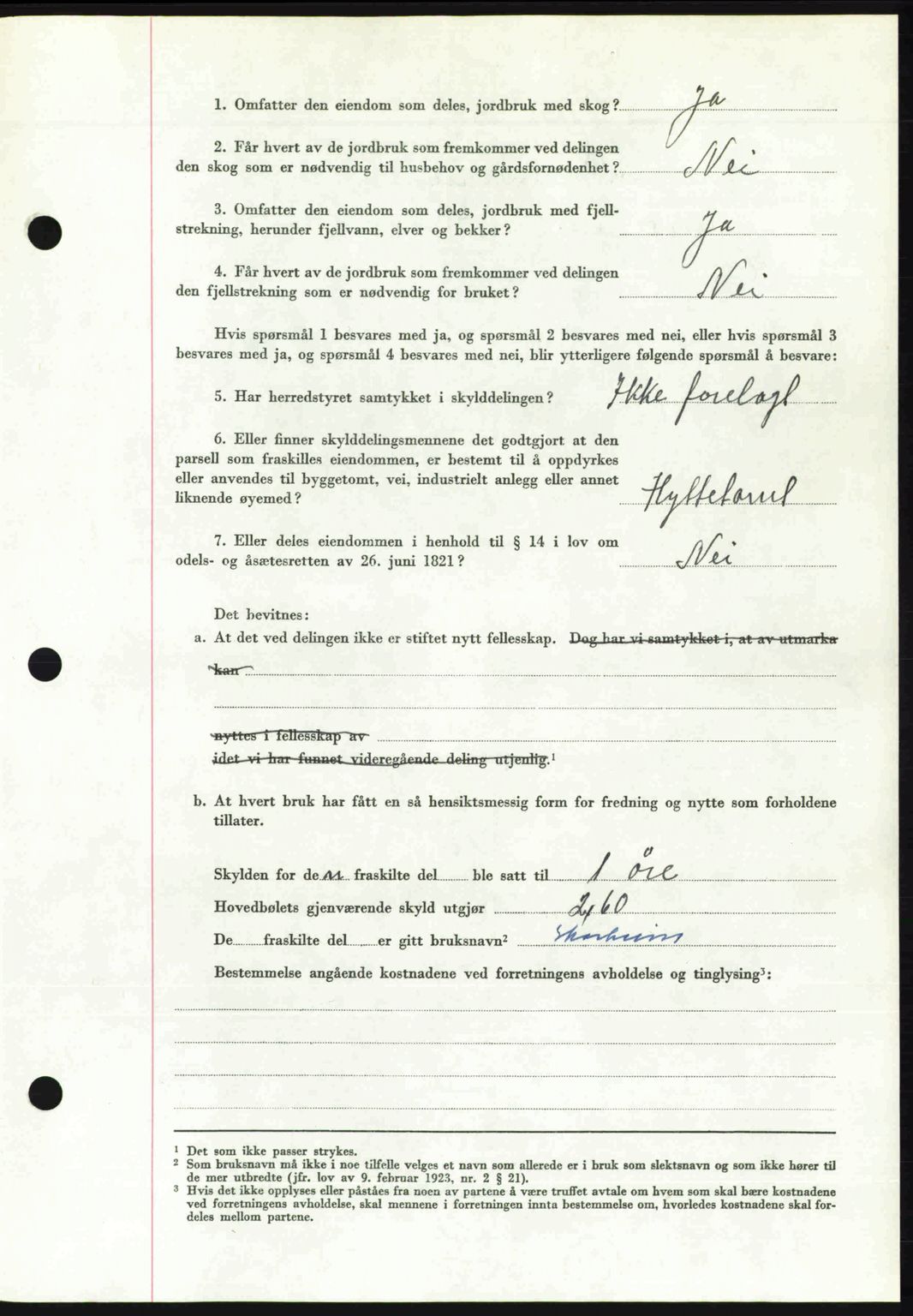 Romsdal sorenskriveri, AV/SAT-A-4149/1/2/2C: Mortgage book no. A31, 1949-1949, Diary no: : 3197/1949