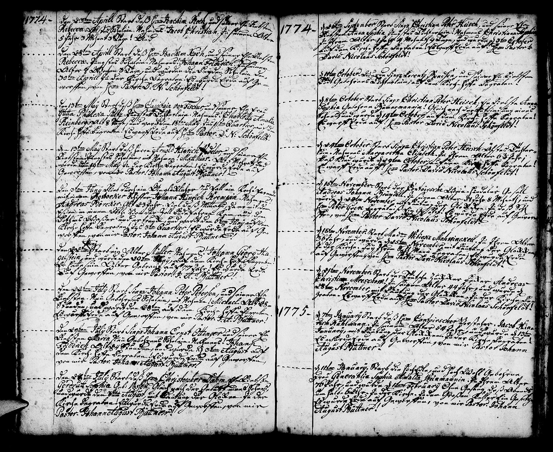 Mariakirken Sokneprestembete, AV/SAB-A-76901/H/Haa/L0002: Parish register (official) no. A 2, 1748-1807, p. 109