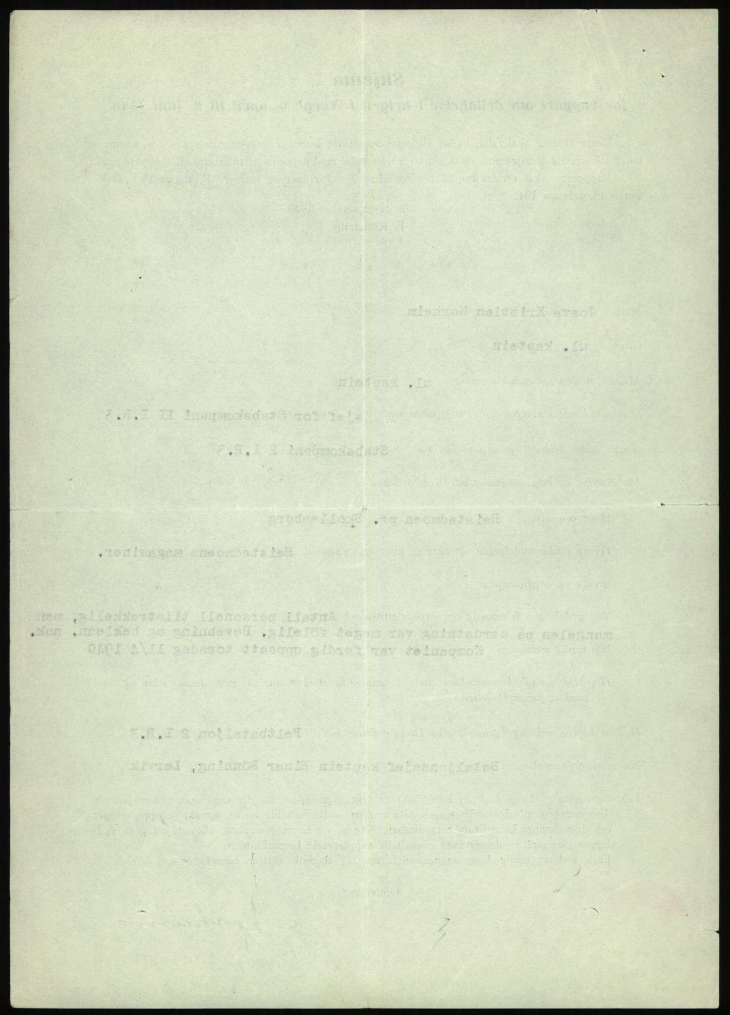 Forsvaret, Forsvarets krigshistoriske avdeling, RA/RAFA-2017/Y/Yb/L0055: II-C-11-130-136  -  1. Divisjon, 1940, p. 768