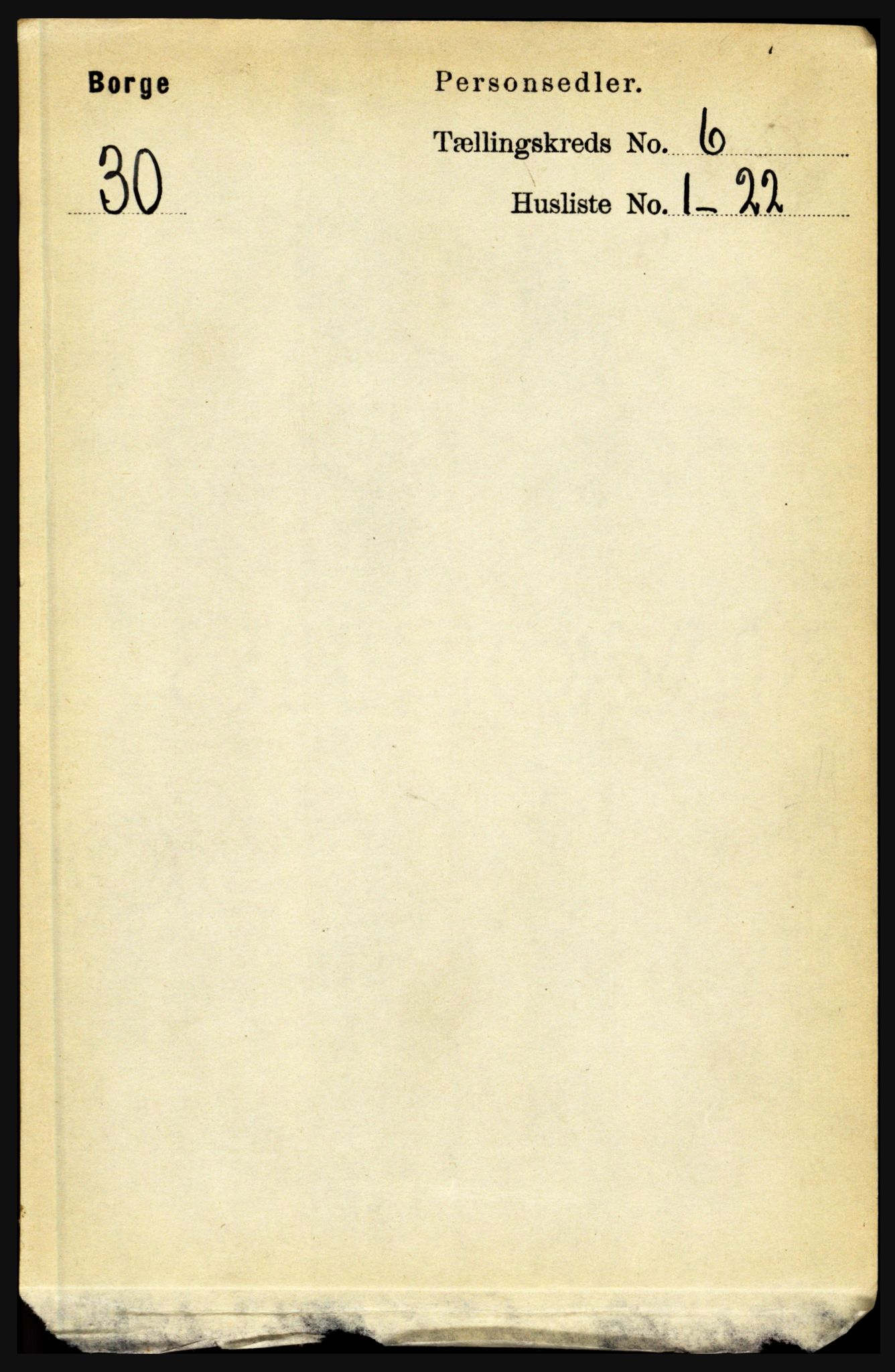RA, 1891 census for 1862 Borge, 1891, p. 3936