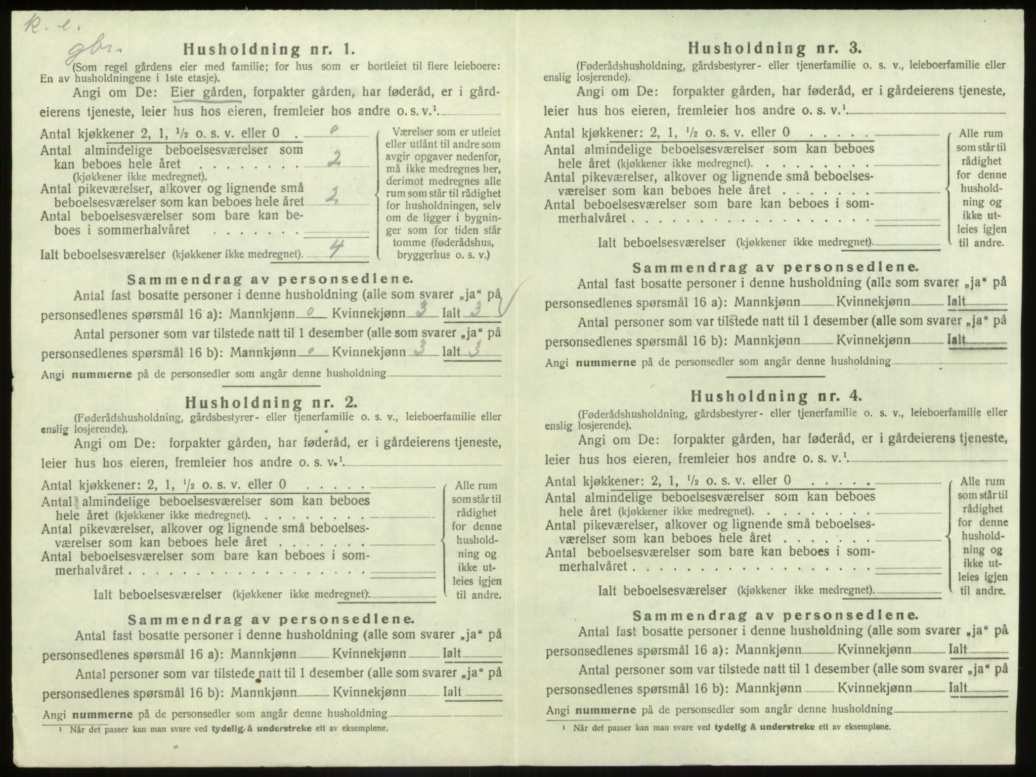 SAB, 1920 census for Askvoll, 1920, p. 136