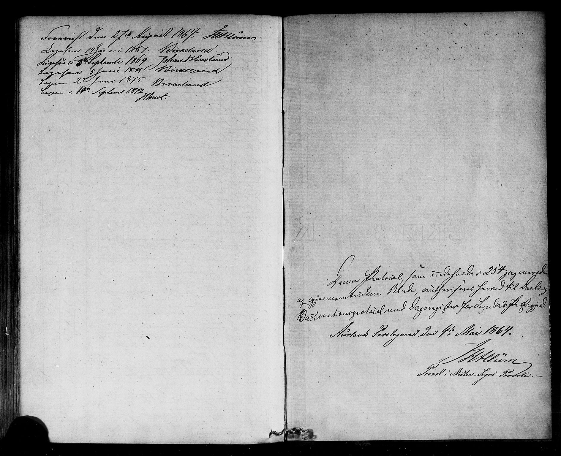 Sogndal sokneprestembete, SAB/A-81301/H/Haa/Haaa/L0014: Parish register (official) no. A 14, 1864-1877, p. 255