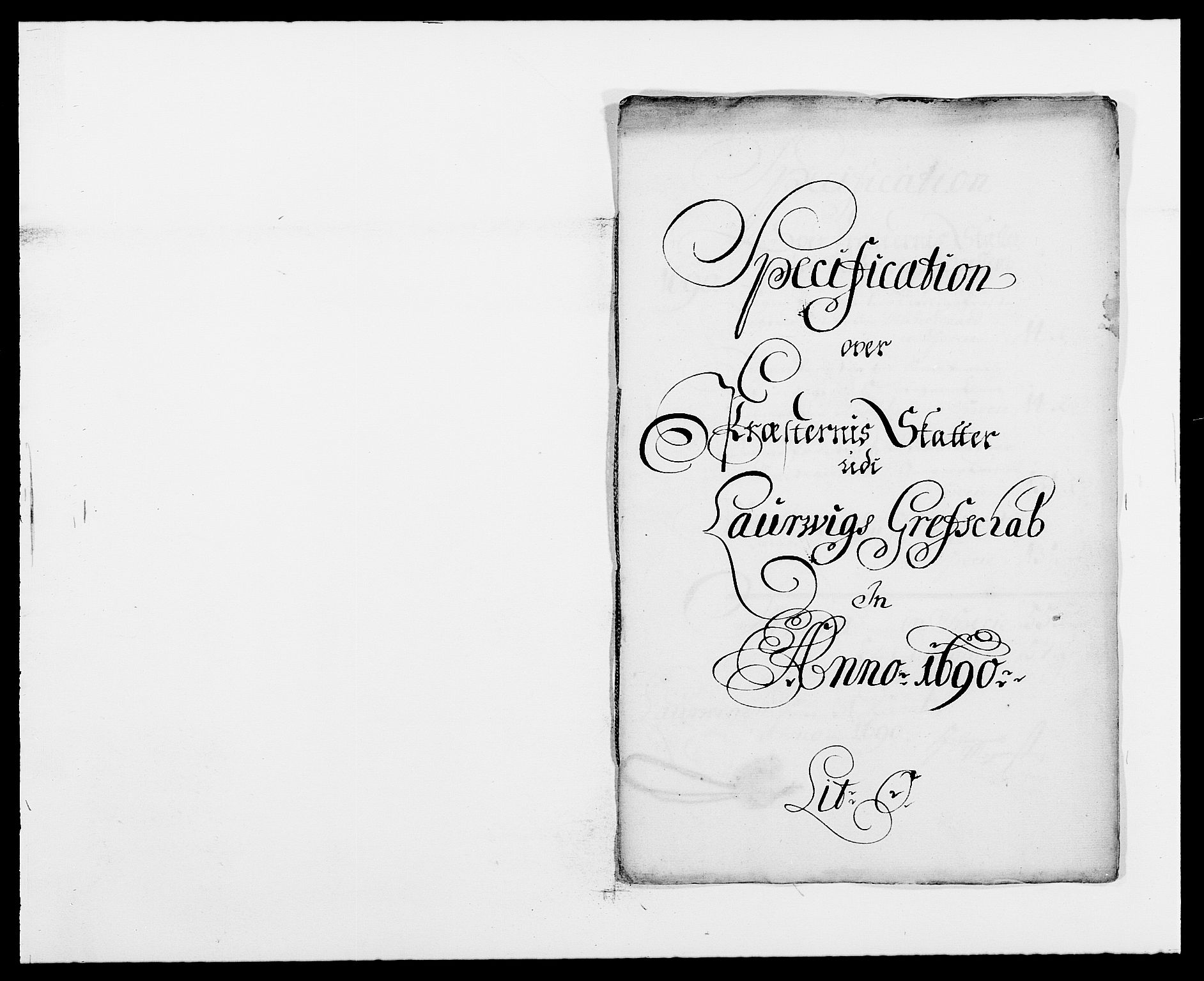Rentekammeret inntil 1814, Reviderte regnskaper, Fogderegnskap, RA/EA-4092/R33/L1972: Fogderegnskap Larvik grevskap, 1690-1691, p. 183