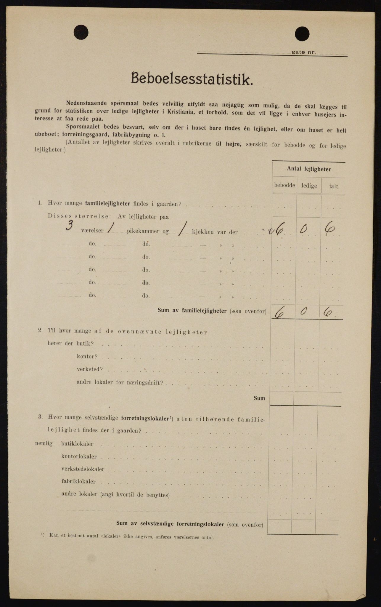 OBA, Municipal Census 1909 for Kristiania, 1909, p. 47828