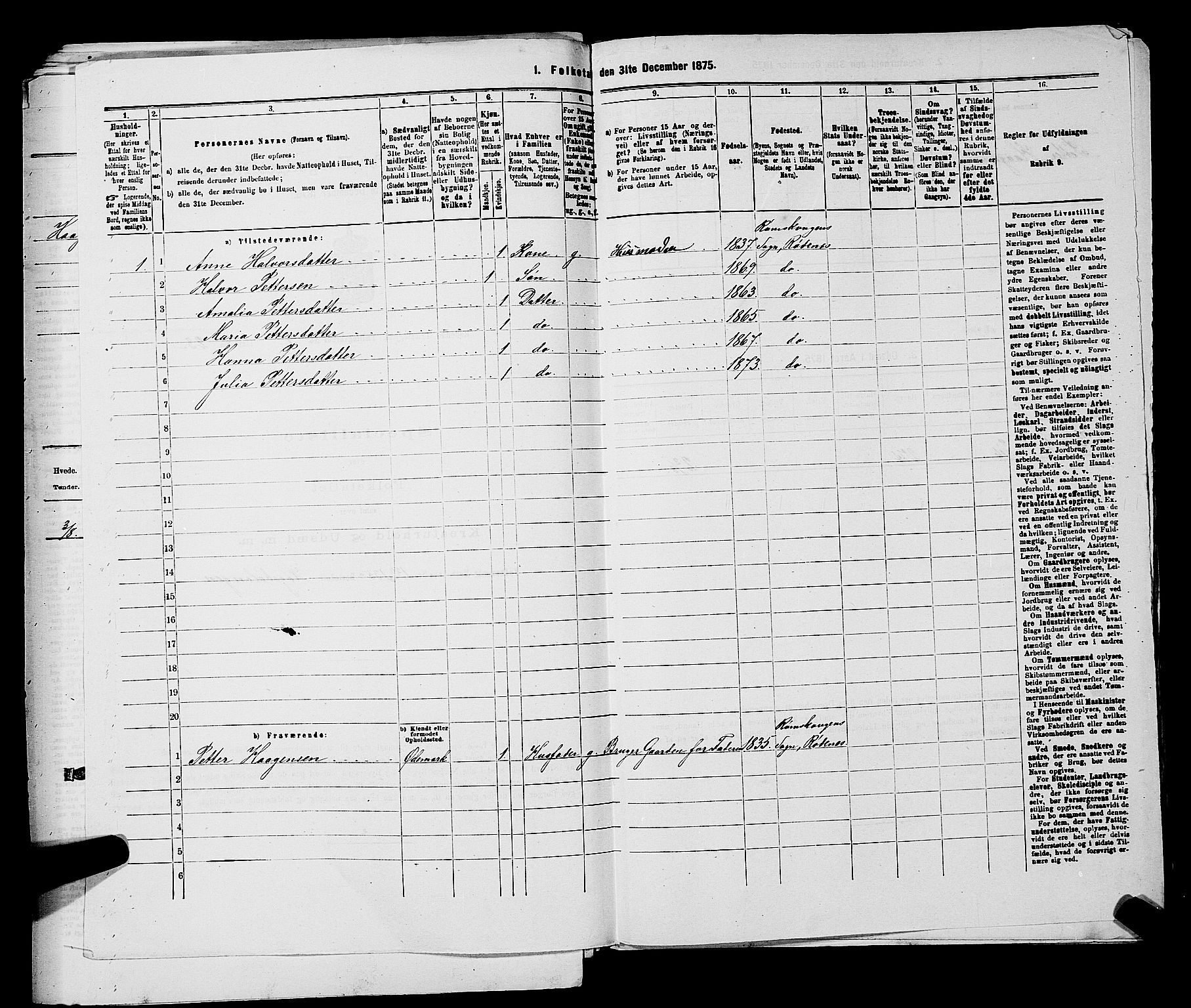 RA, 1875 census for 0120P Rødenes, 1875, p. 762