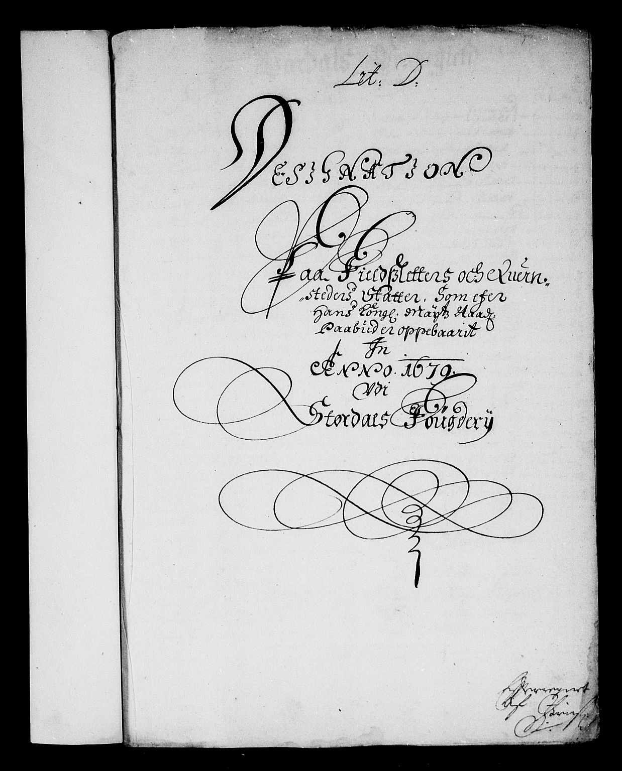 Rentekammeret inntil 1814, Reviderte regnskaper, Stiftamtstueregnskaper, Trondheim stiftamt og Nordland amt, AV/RA-EA-6044/R/Re/L0054: Trondheim stiftamt og Nordland amt, 1679