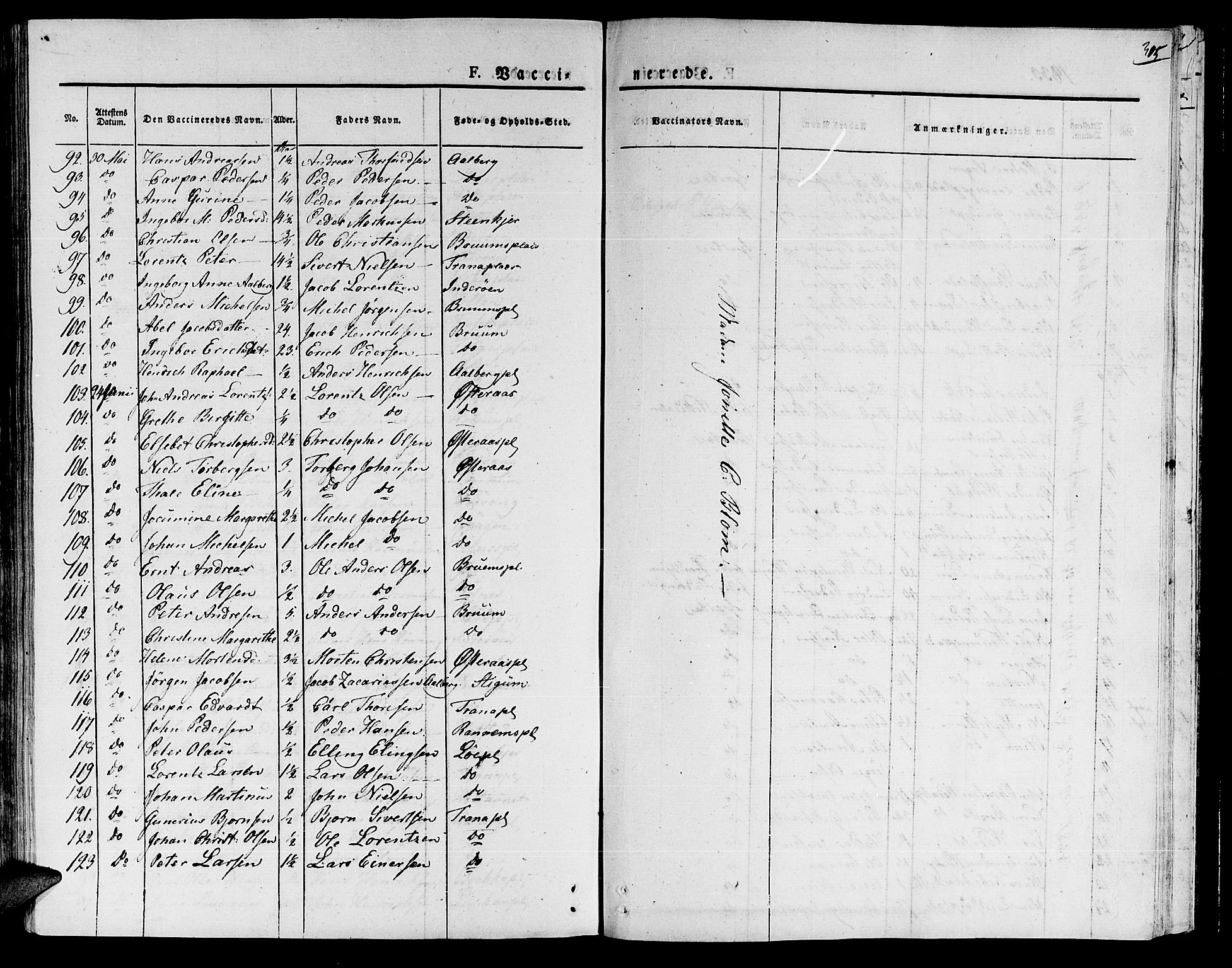 Ministerialprotokoller, klokkerbøker og fødselsregistre - Nord-Trøndelag, SAT/A-1458/735/L0336: Parish register (official) no. 735A05 /1, 1825-1835, p. 315
