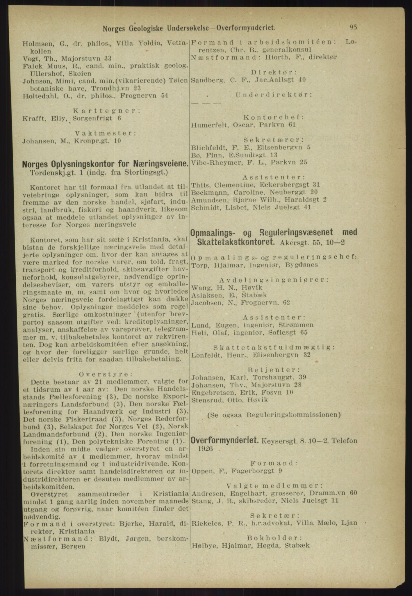 Kristiania/Oslo adressebok, PUBL/-, 1918, p. 102