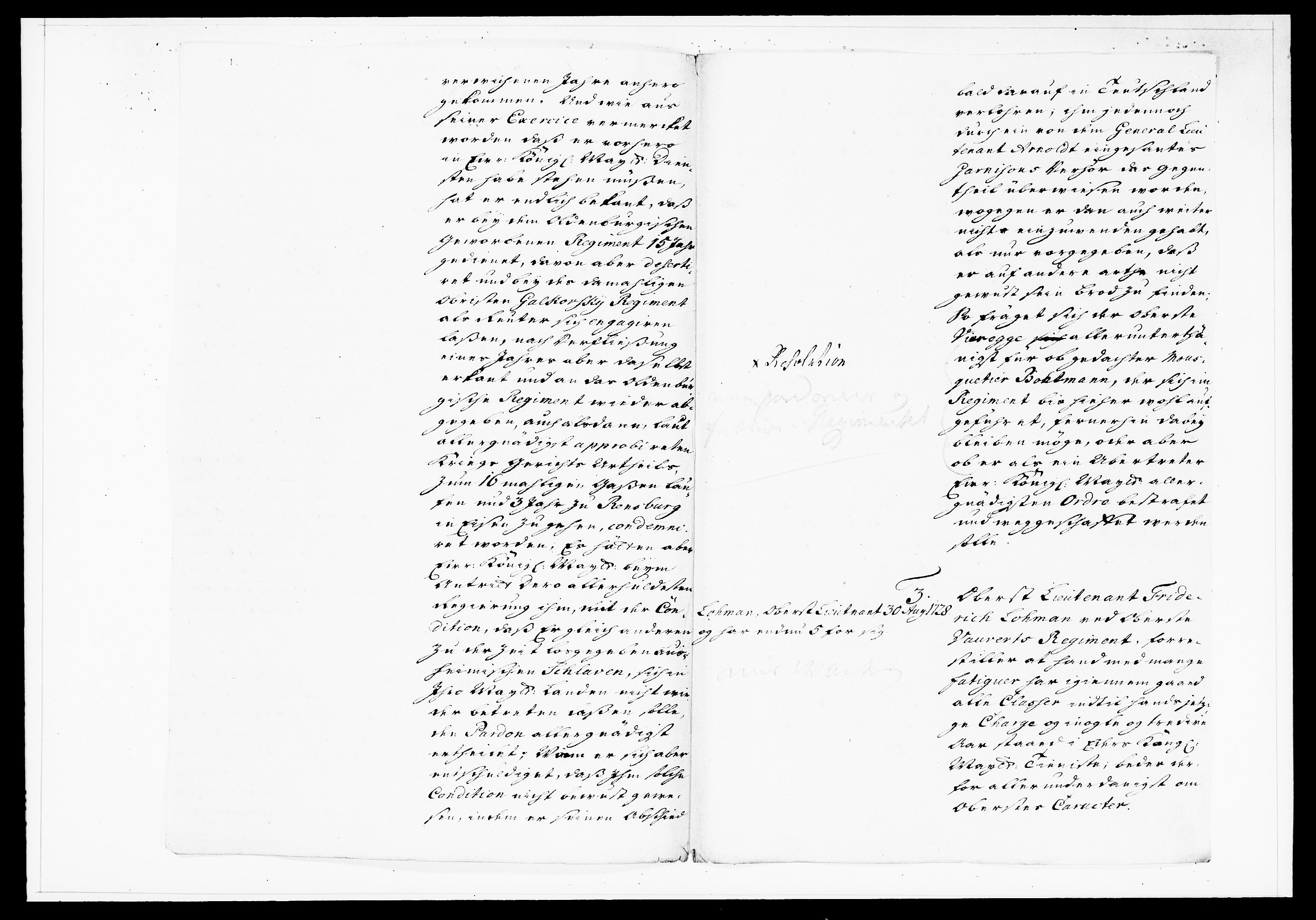 Krigskollegiet, Krigskancelliet, DRA/A-0006/-/1130-1137: Refererede sager, 1736, p. 179