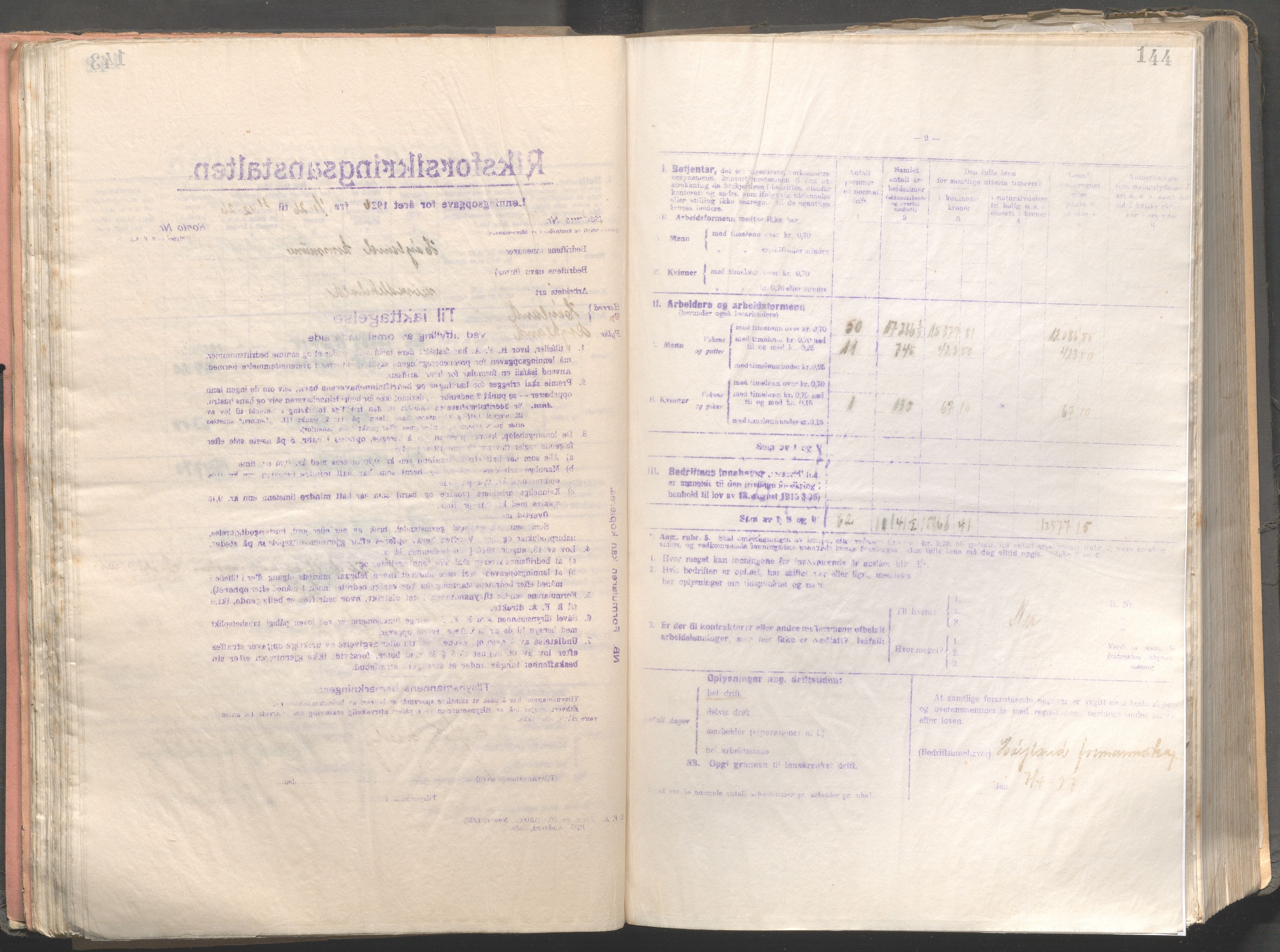 Høyland kommune - Formannskapet, IKAR/K-100046/B/L0004: Kopibok, 1916-1917, p. 144