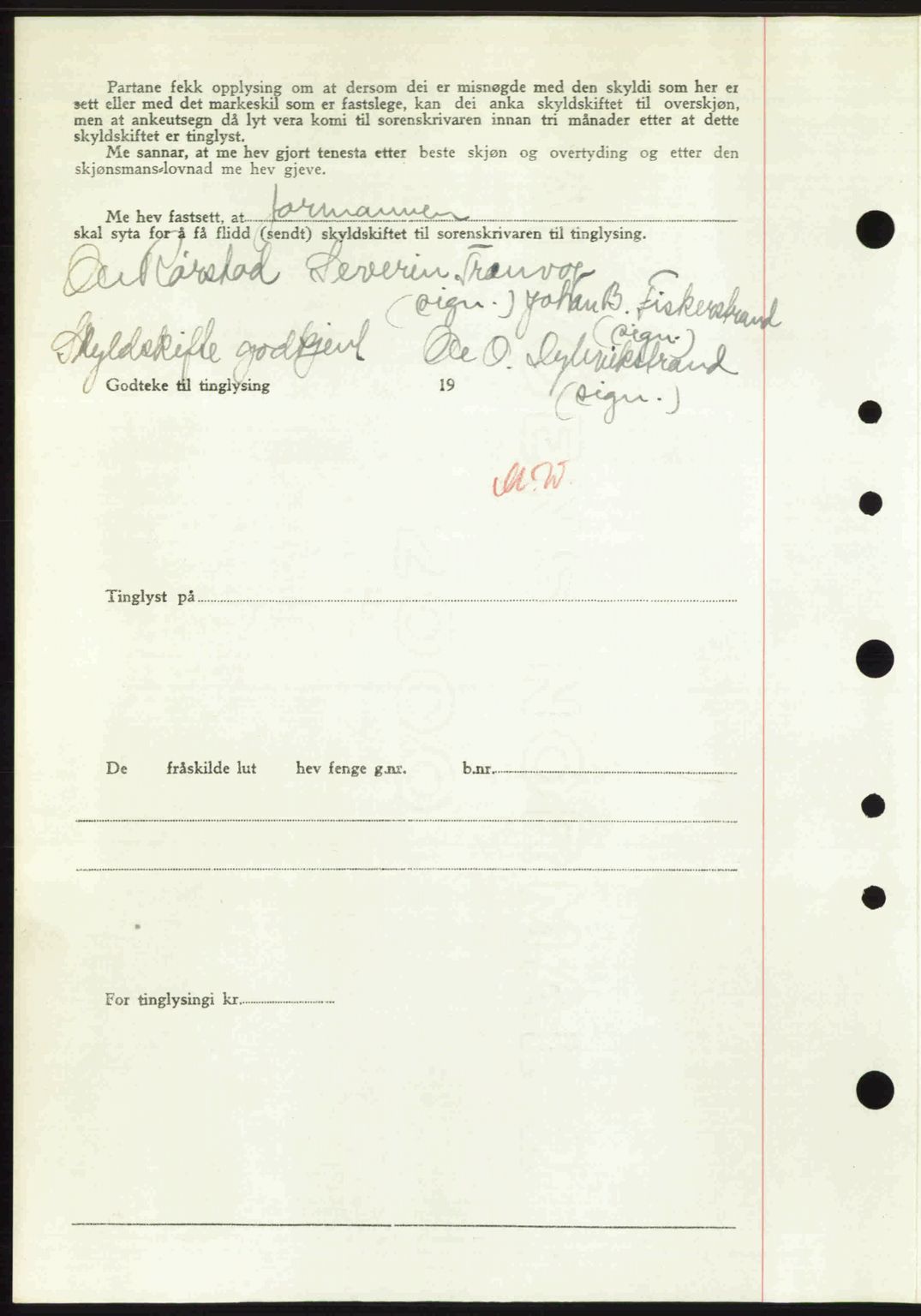 Nordre Sunnmøre sorenskriveri, AV/SAT-A-0006/1/2/2C/2Ca: Mortgage book no. A35, 1950-1950, Diary no: : 1902/1950