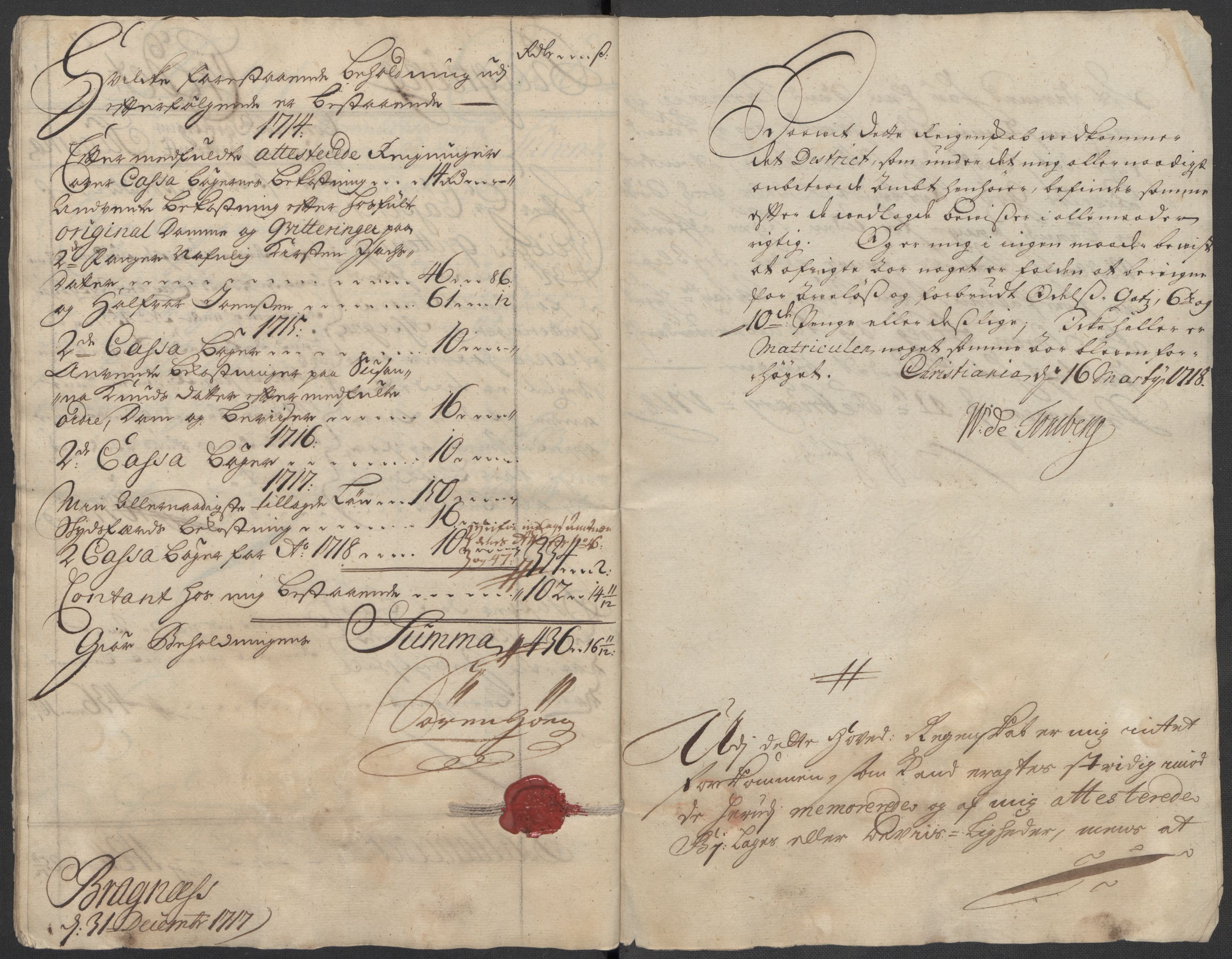 Rentekammeret inntil 1814, Reviderte regnskaper, Fogderegnskap, AV/RA-EA-4092/R31/L1711: Fogderegnskap Hurum, Røyken, Eiker, Lier og Buskerud, 1717, p. 18