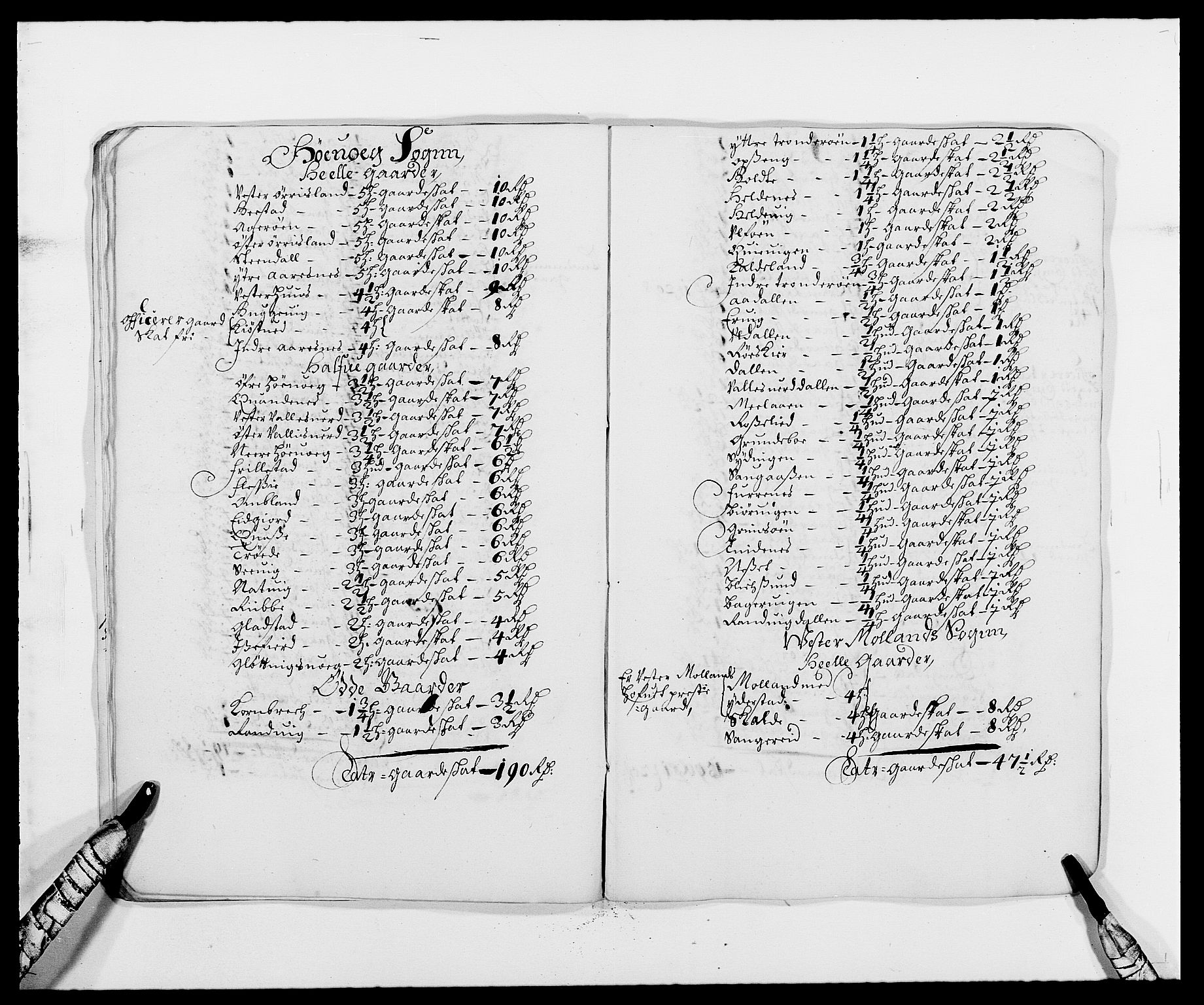 Rentekammeret inntil 1814, Reviderte regnskaper, Fogderegnskap, AV/RA-EA-4092/R39/L2302: Fogderegnskap Nedenes, 1677-1678, p. 268