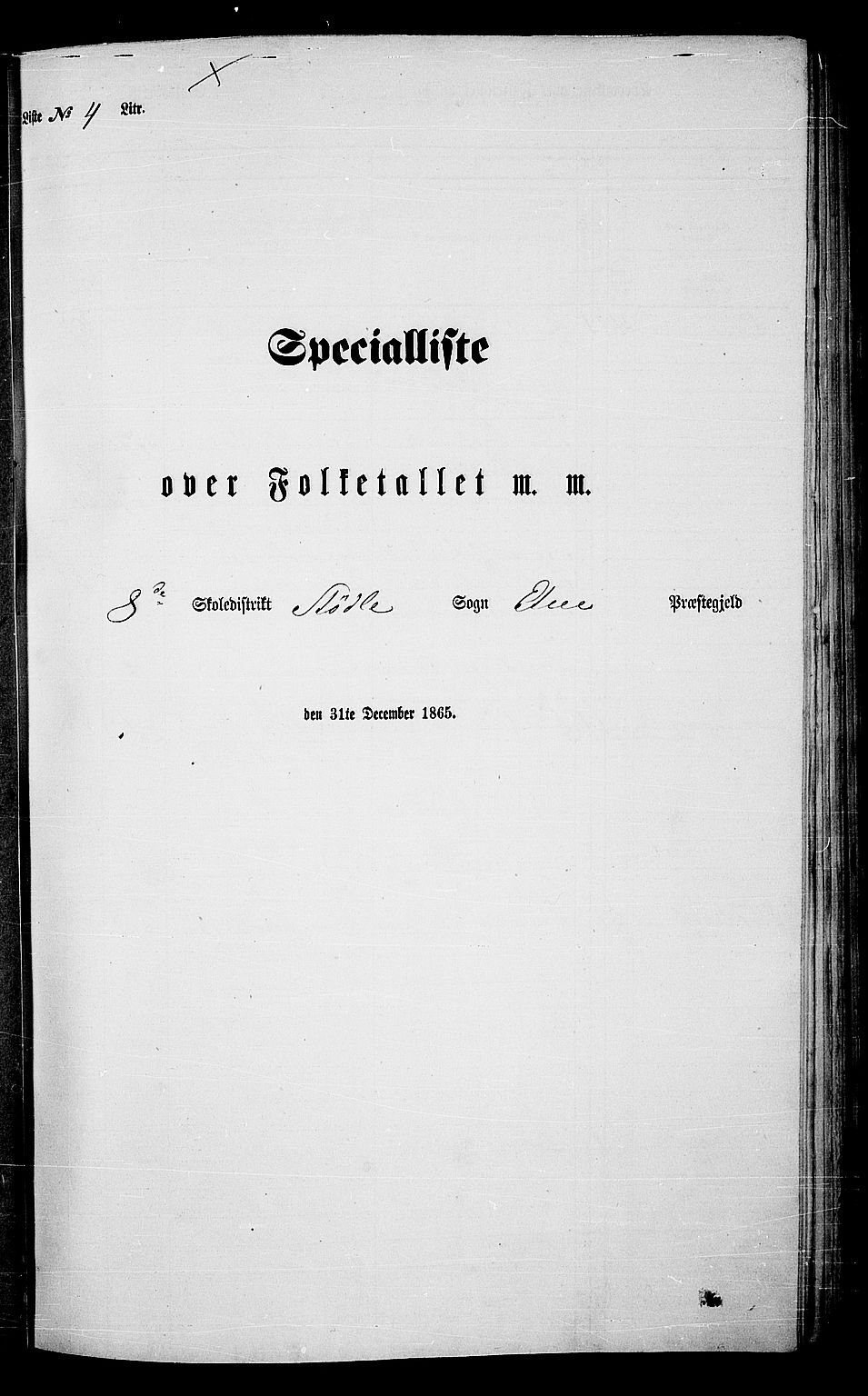 RA, 1865 census for Etne, 1865, p. 46