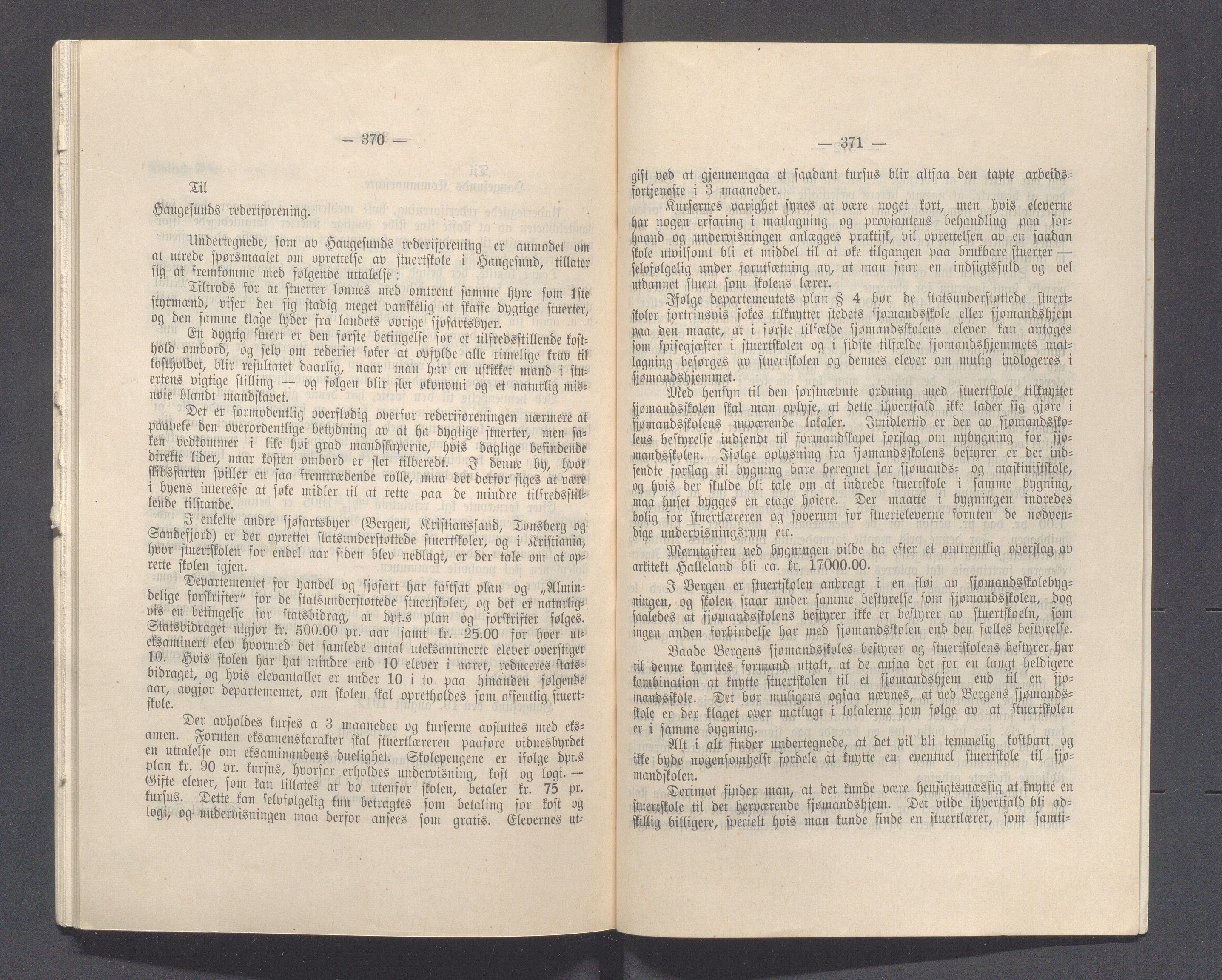 Haugesund kommune - Formannskapet og Bystyret, IKAR/A-740/A/Abb/L0002: Bystyreforhandlinger, 1908-1917, p. 465