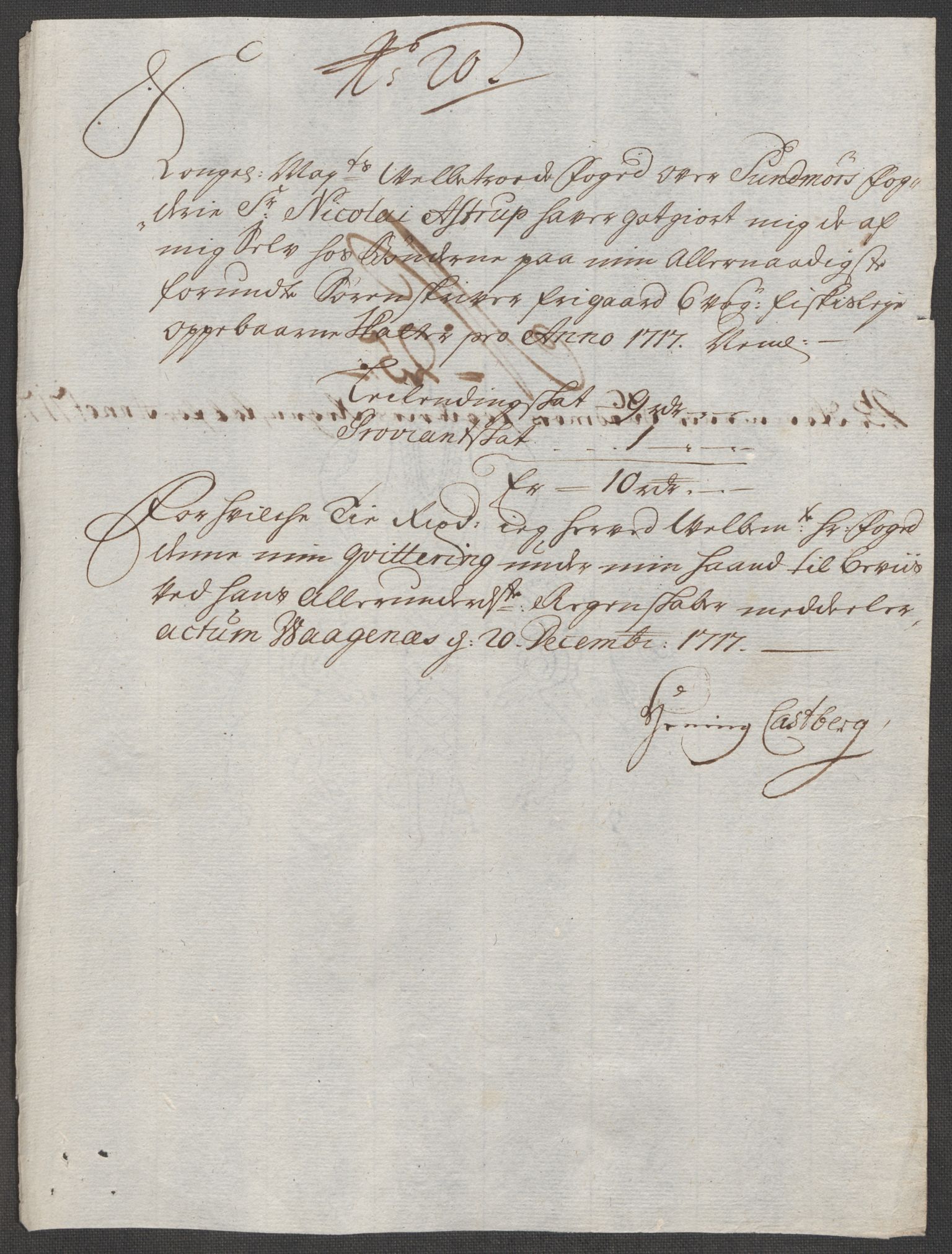Rentekammeret inntil 1814, Reviderte regnskaper, Fogderegnskap, RA/EA-4092/R54/L3569: Fogderegnskap Sunnmøre, 1717, p. 199