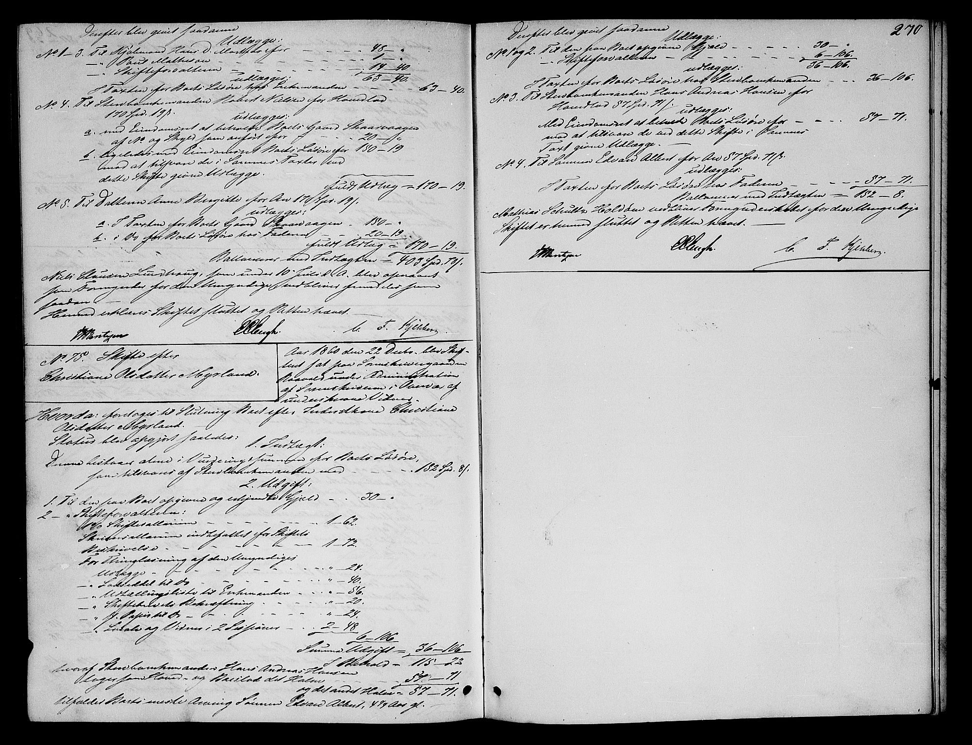 Vesterålen sorenskriveri, SAT/A-4180/1/3/3A/L0017: Skifteslutningsprotokoll, 1857-1860, p. 271