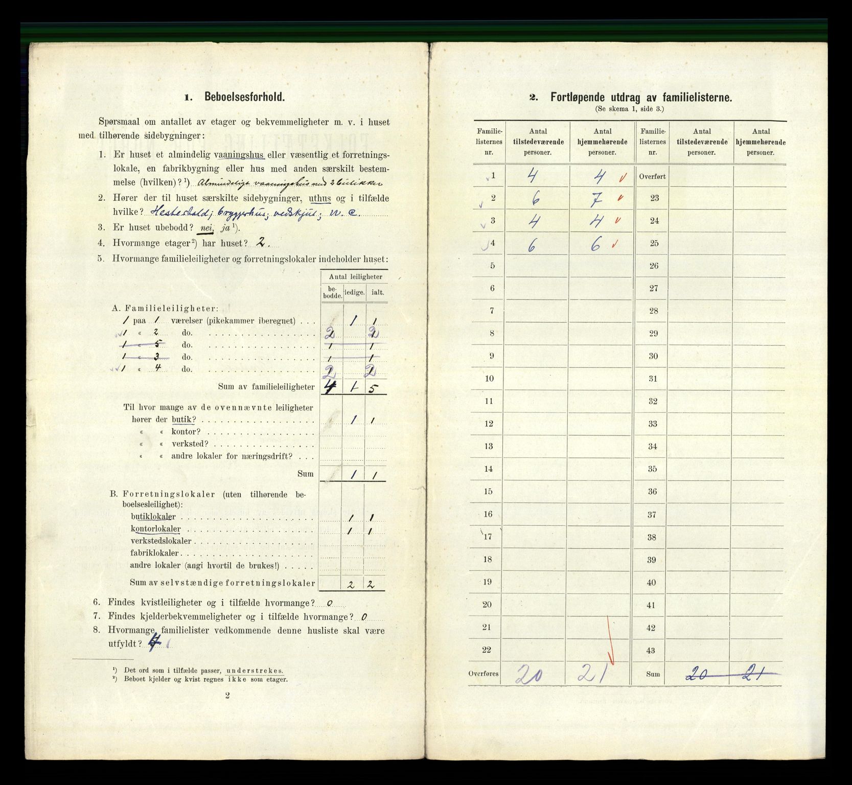 RA, 1910 census for Brevik, 1910, p. 671