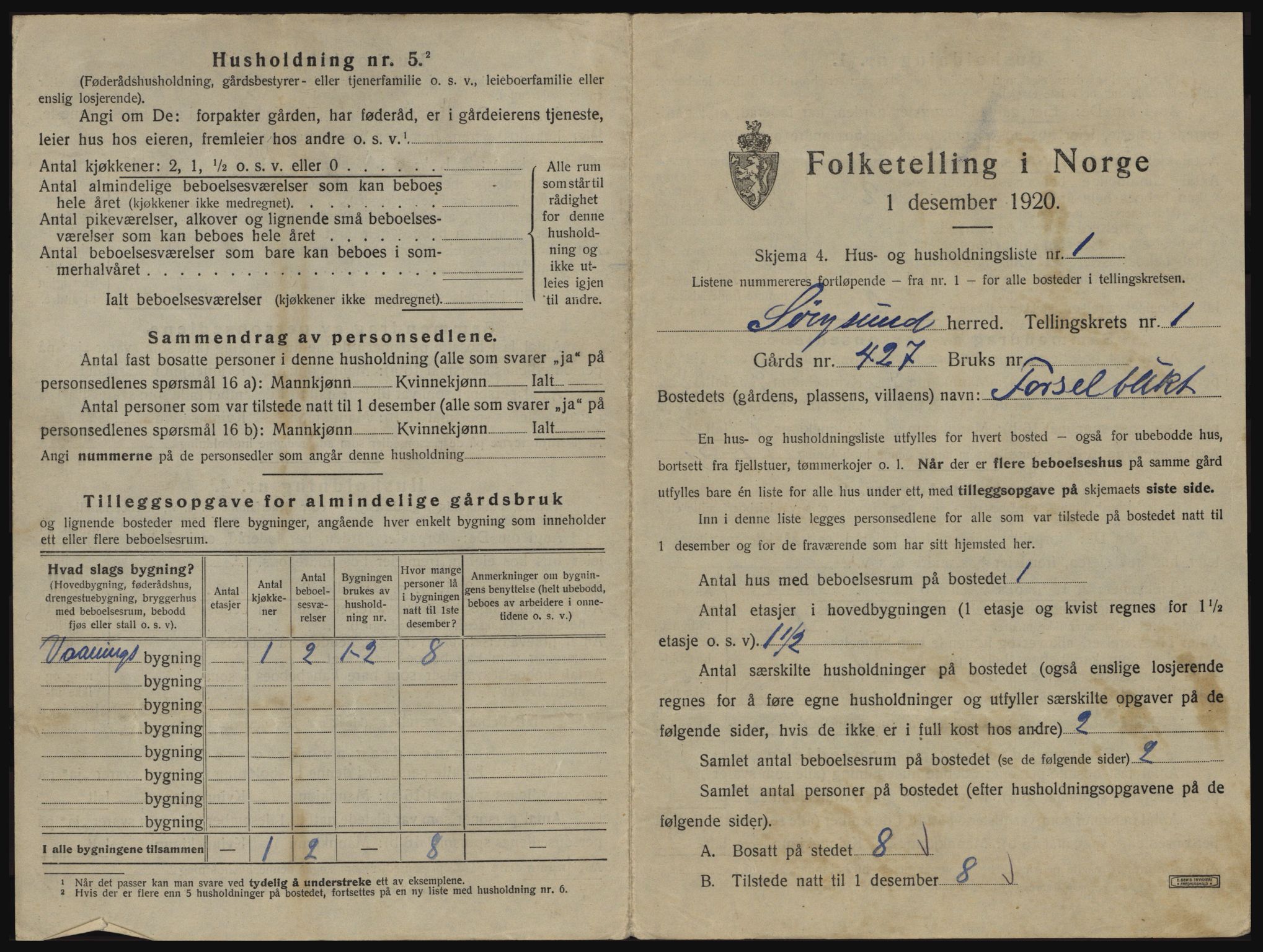 SATØ, 1920 census for Sørøysund rural district, 1920, p. 46