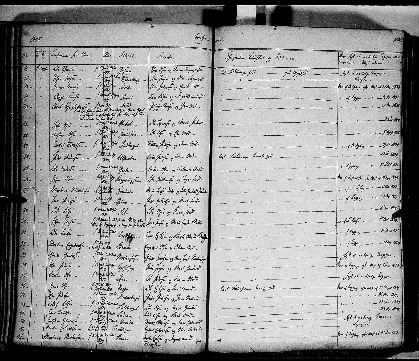 Elverum prestekontor, AV/SAH-PREST-044/H/Ha/Haa/L0009: Parish register (official) no. 9, 1843-1856, p. 112