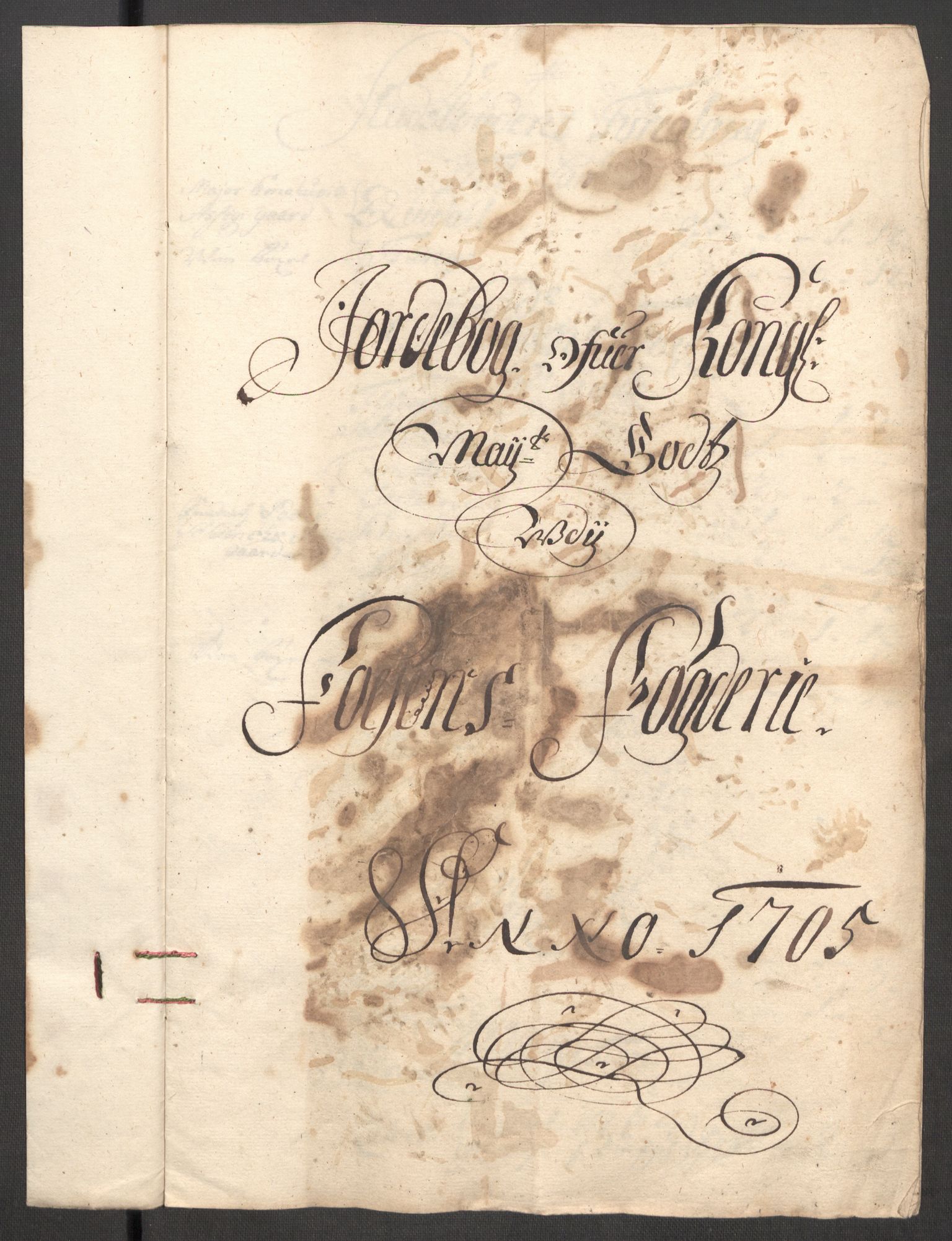 Rentekammeret inntil 1814, Reviderte regnskaper, Fogderegnskap, AV/RA-EA-4092/R57/L3856: Fogderegnskap Fosen, 1704-1705, p. 225