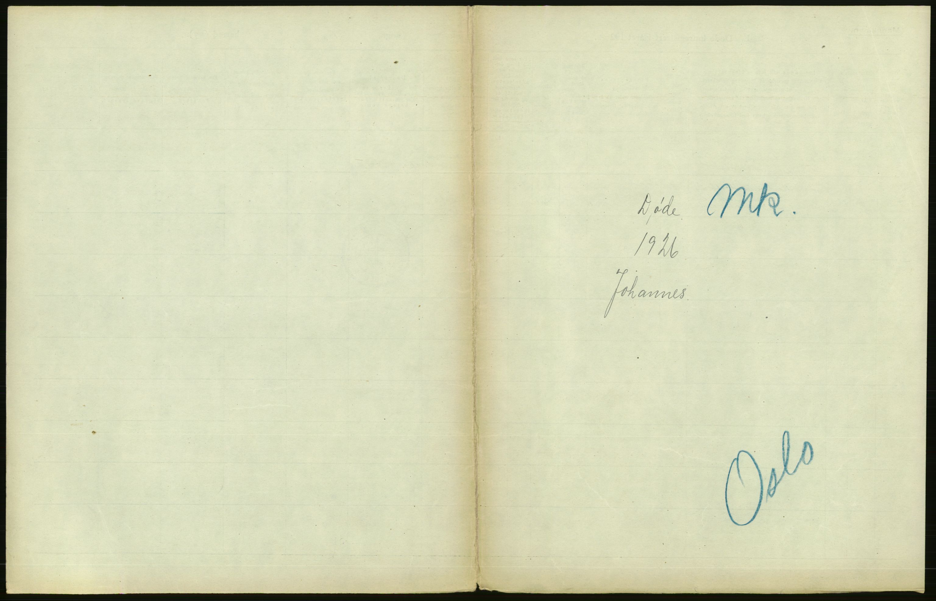 Statistisk sentralbyrå, Sosiodemografiske emner, Befolkning, AV/RA-S-2228/D/Df/Dfc/Dfcf/L0009: Oslo: Døde menn, 1926, p. 111