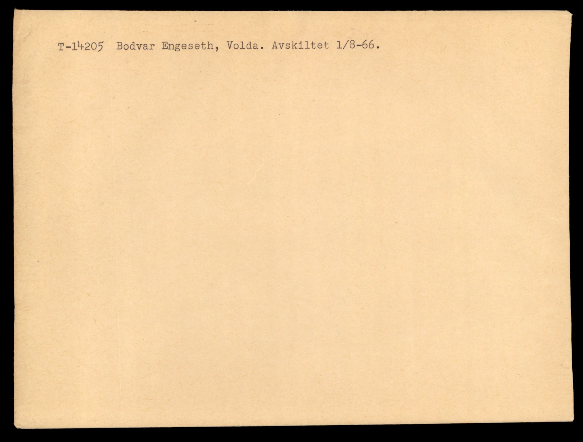 Møre og Romsdal vegkontor - Ålesund trafikkstasjon, AV/SAT-A-4099/F/Fe/L0044: Registreringskort for kjøretøy T 14205 - T 14319, 1927-1998, p. 5