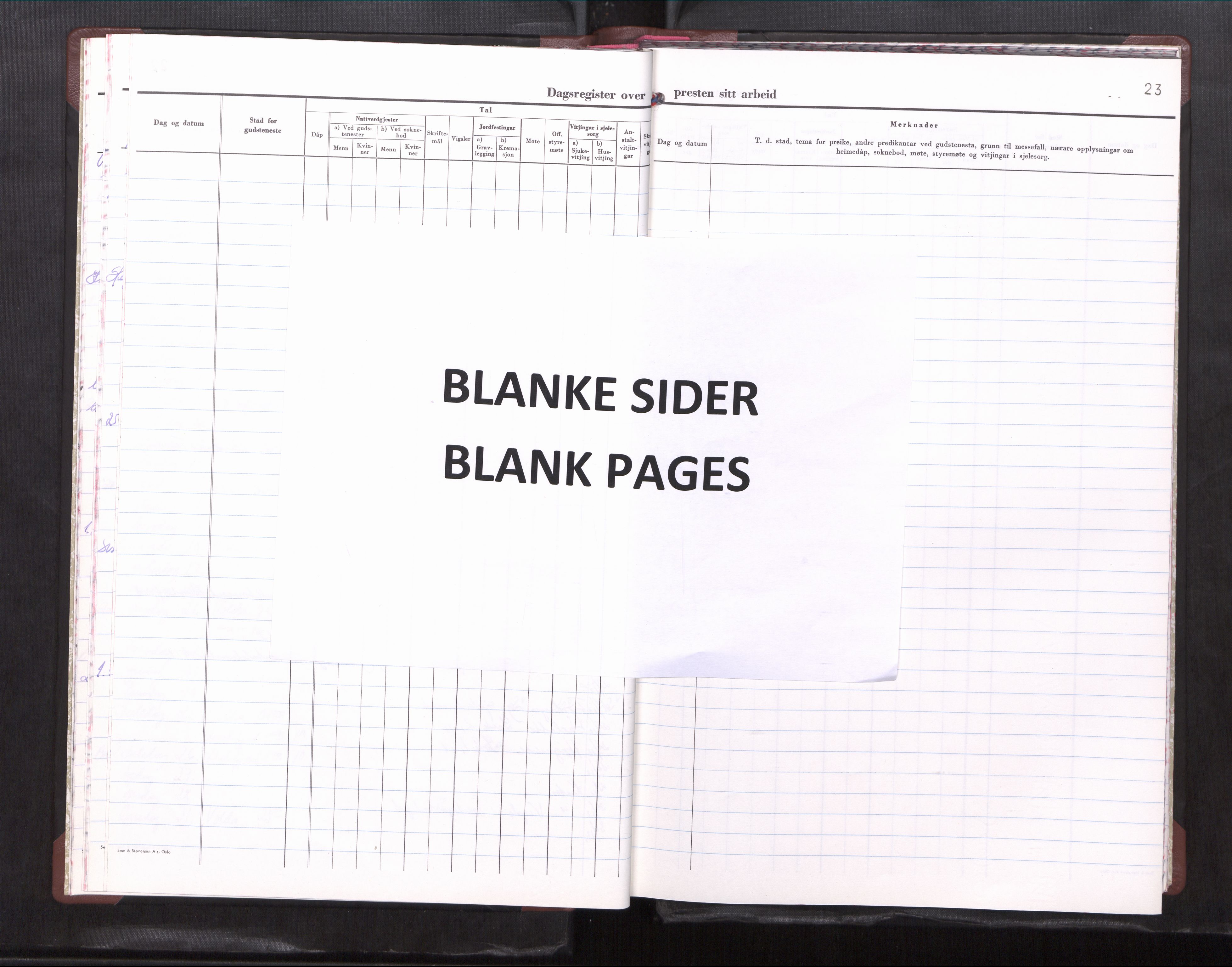 Ministerialprotokoller, klokkerbøker og fødselsregistre - Møre og Romsdal, AV/SAT-A-1454/511/L0154: Diary records no. 511---, 1982-1983, p. 23