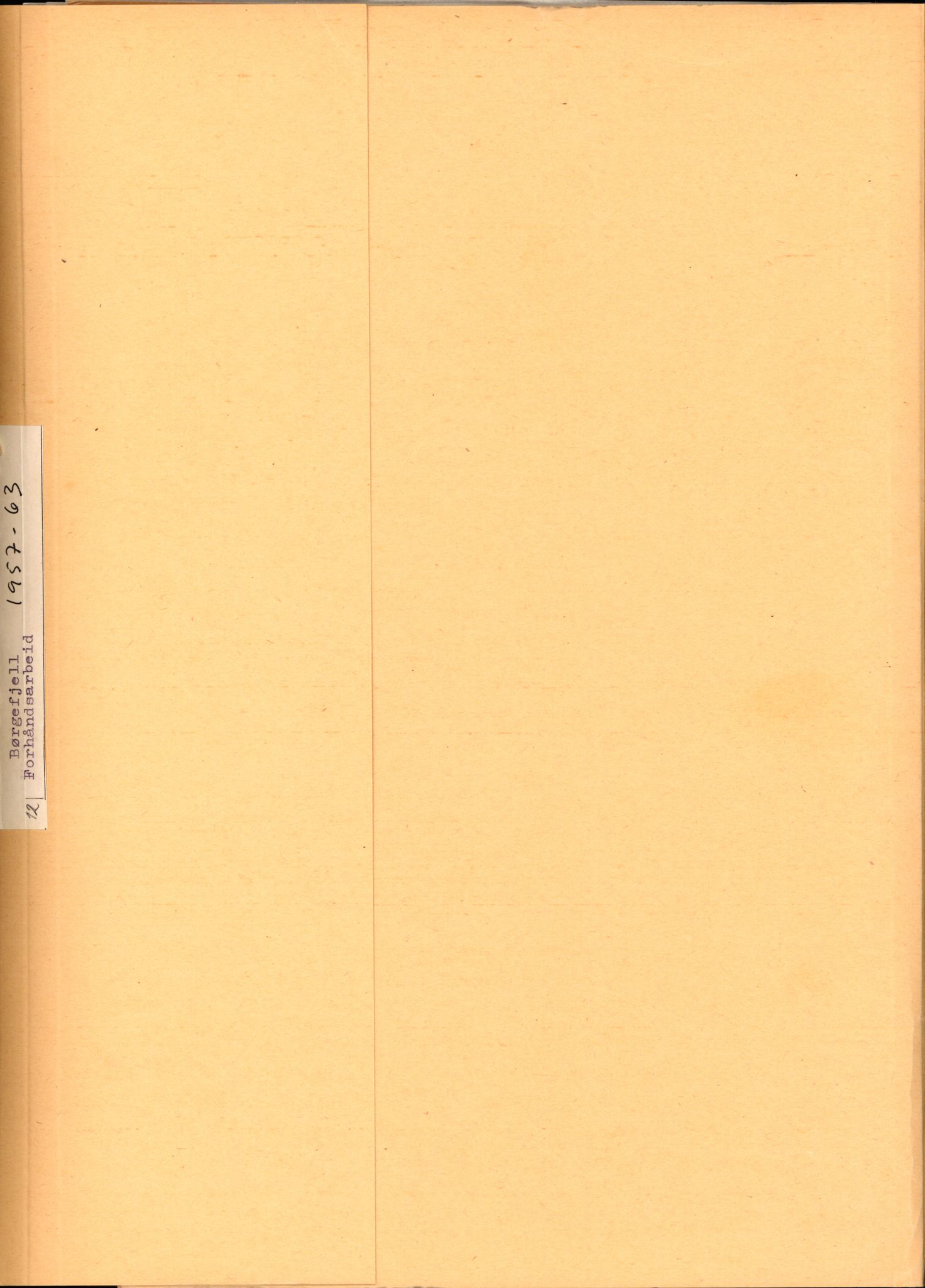 Statens naturverninspektør, AV/RA-S-2464/D/L0080: Nasjonalparker: Gressåmoen og Børgefjell, 1957-1982, p. 1