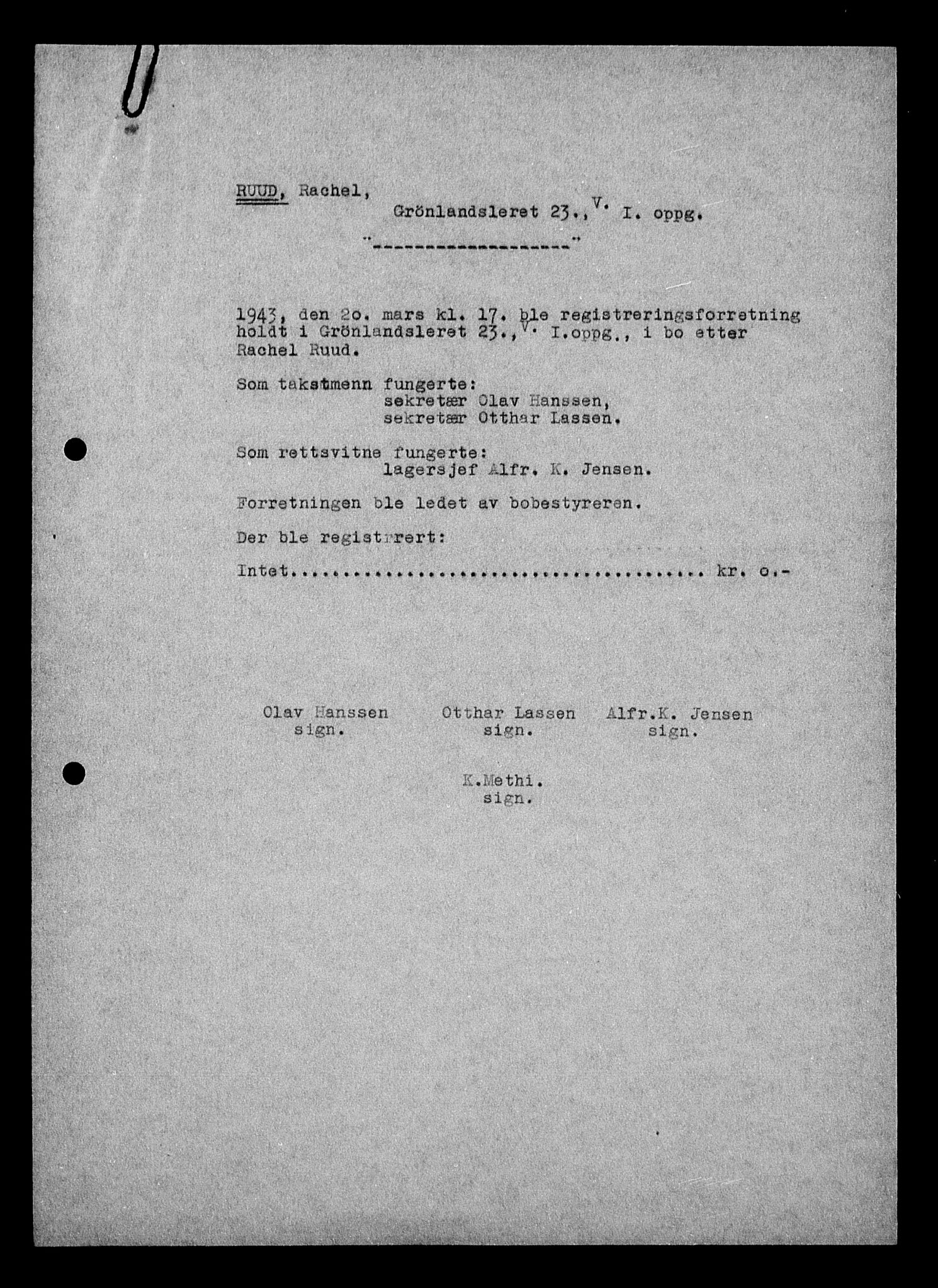 Justisdepartementet, Tilbakeføringskontoret for inndratte formuer, AV/RA-S-1564/H/Hc/Hcc/L0975: --, 1945-1947, p. 417
