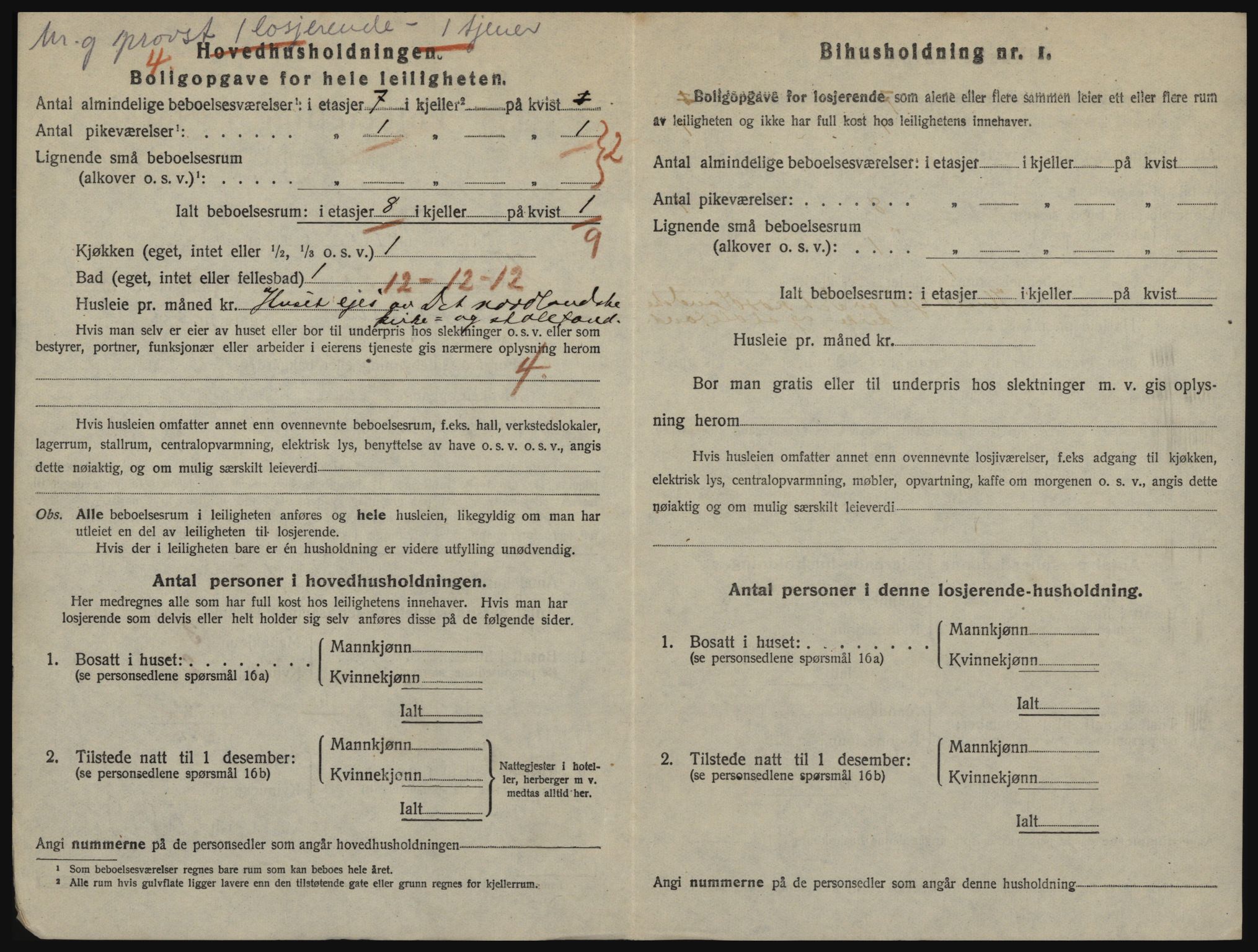 SATØ, 1920 census for Hammerfest, 1920, p. 1453