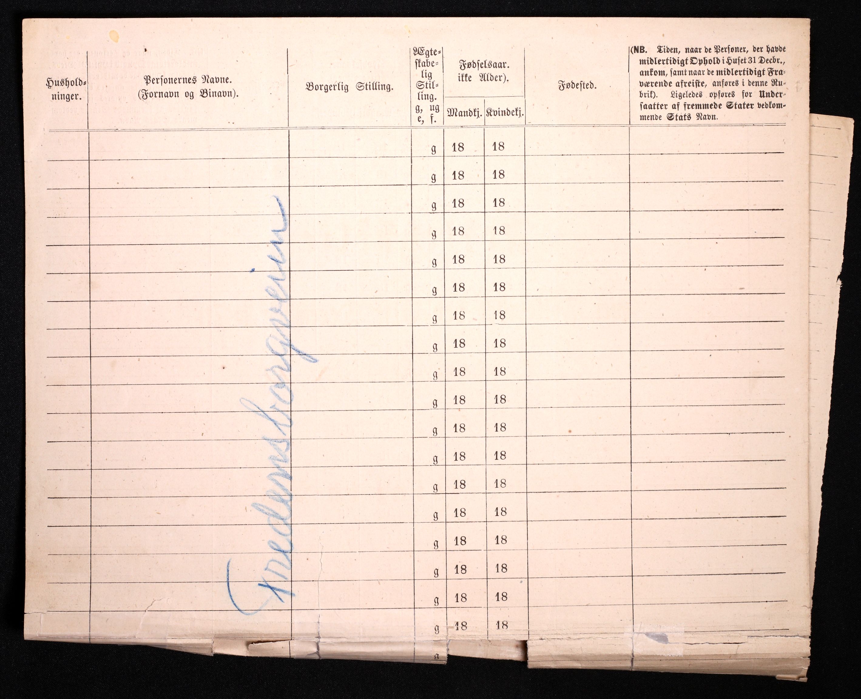 RA, 1870 census for 0301 Kristiania, 1870, p. 964