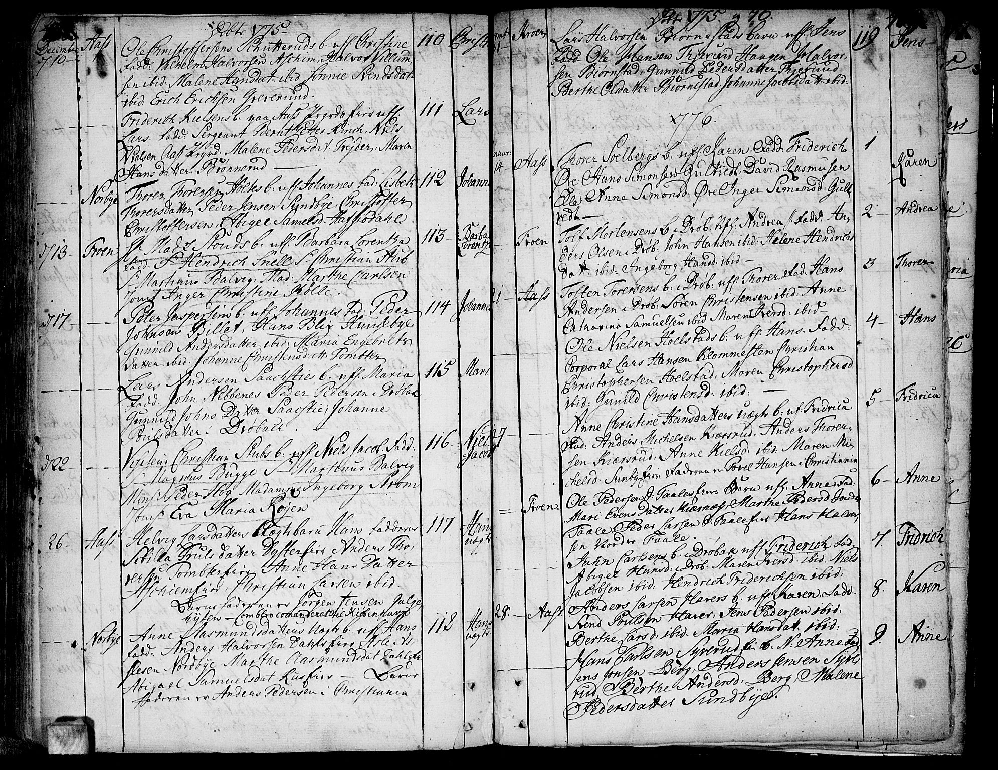 Ås prestekontor Kirkebøker, AV/SAO-A-10894/F/Fa/L0001: Parish register (official) no. I 1, 1742-1778, p. 408-409