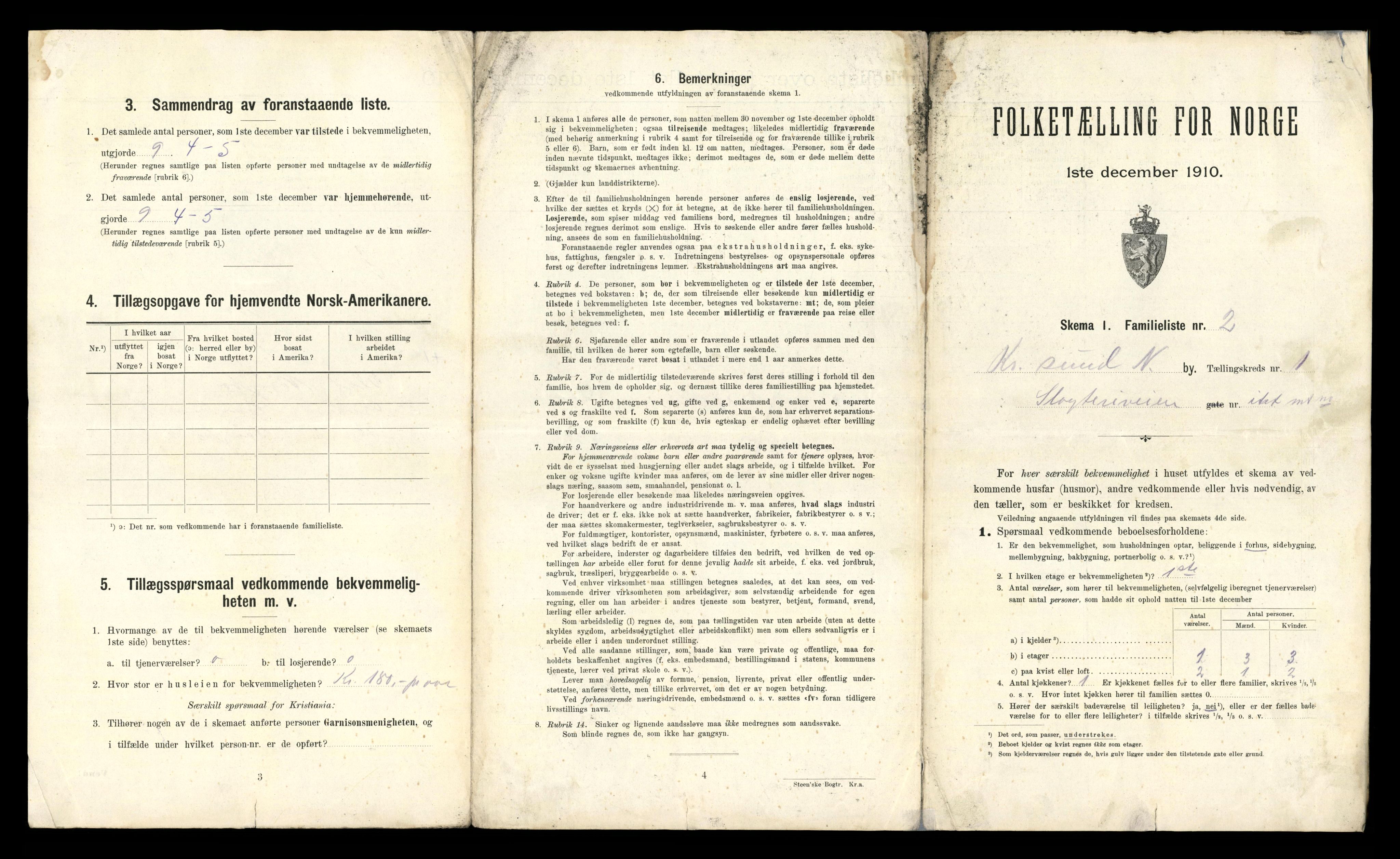 RA, 1910 census for Kristiansund, 1910, p. 79