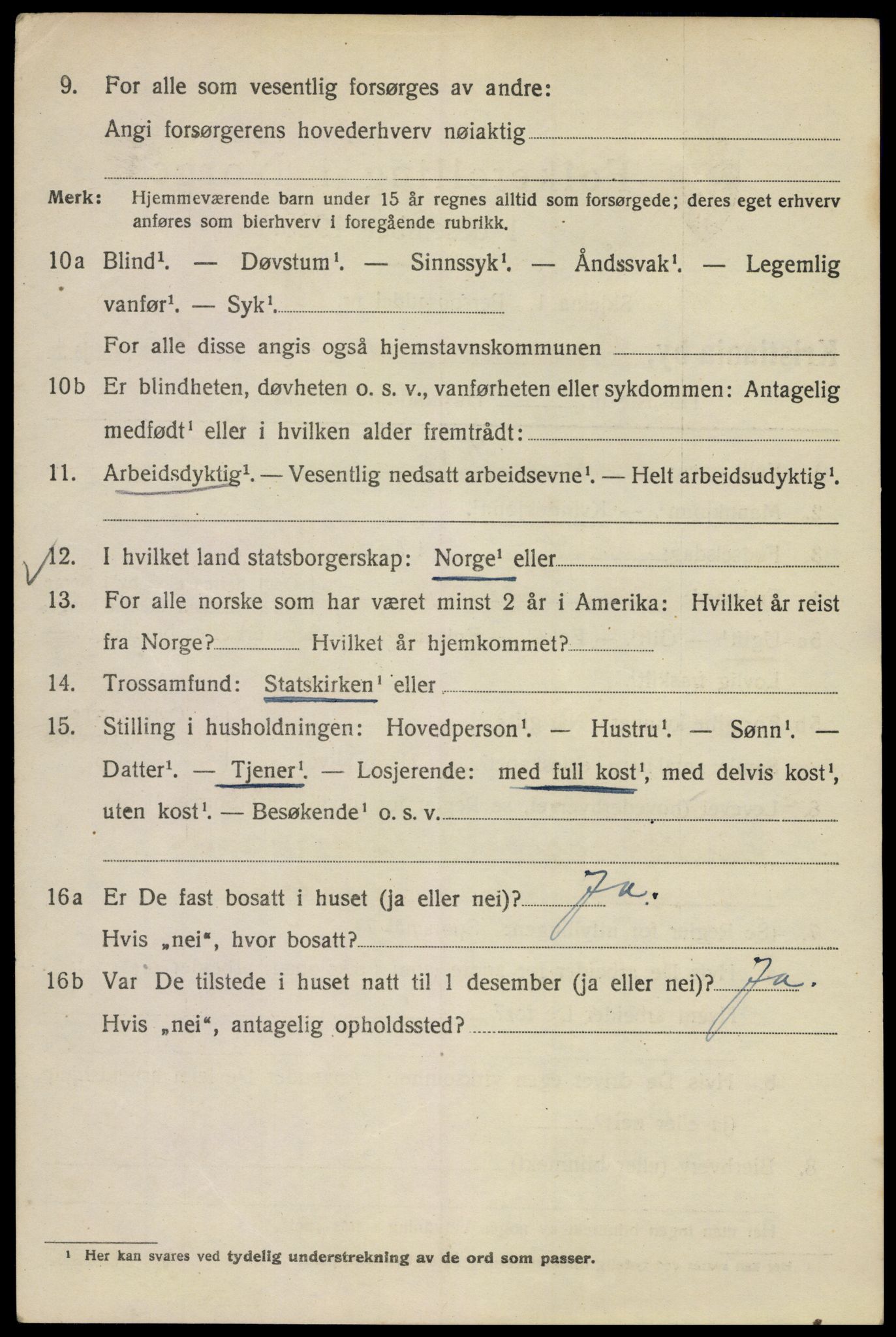 SAO, 1920 census for Kristiania, 1920, p. 519134