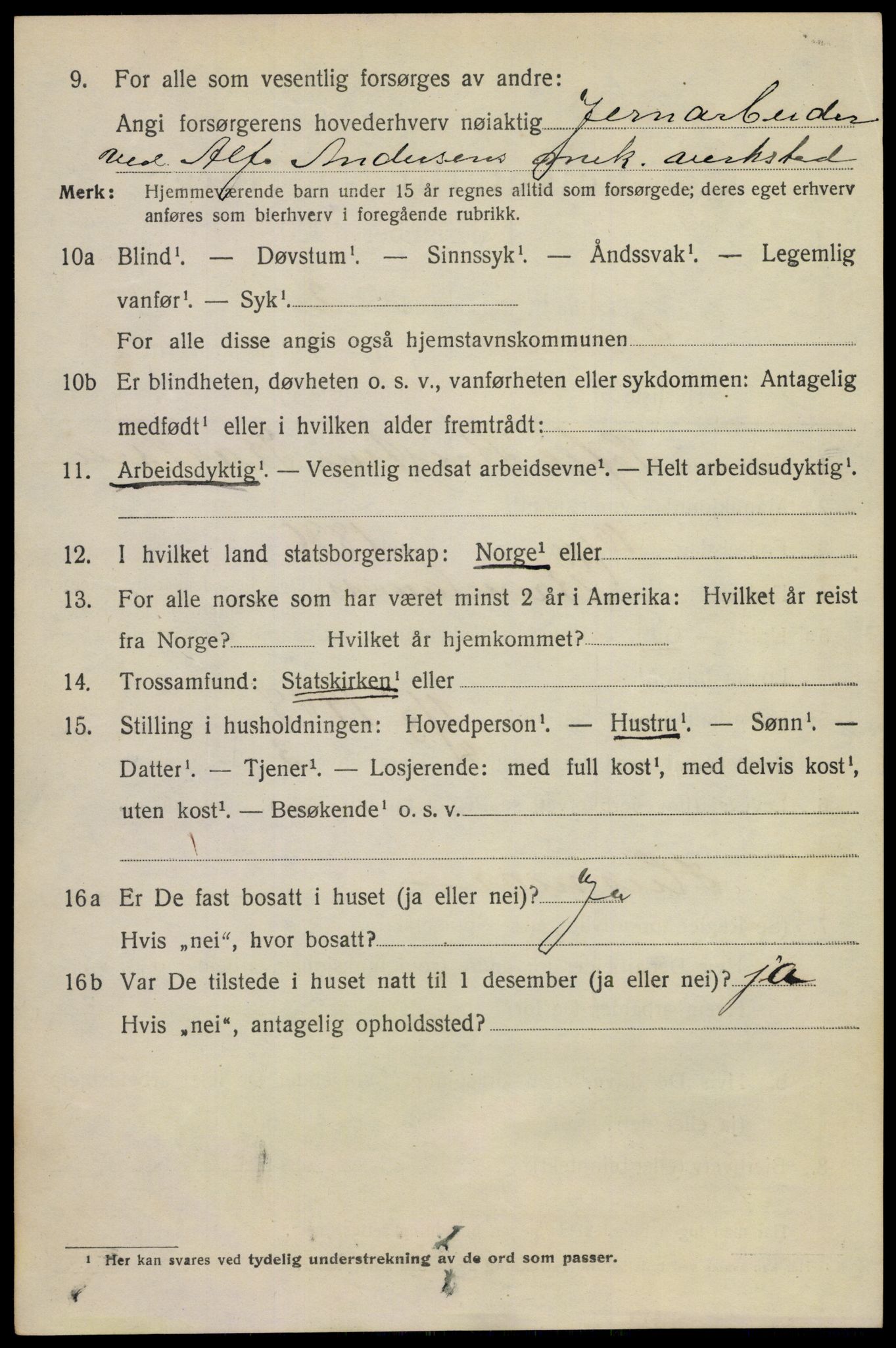 SAKO, 1920 census for Larvik, 1920, p. 24899