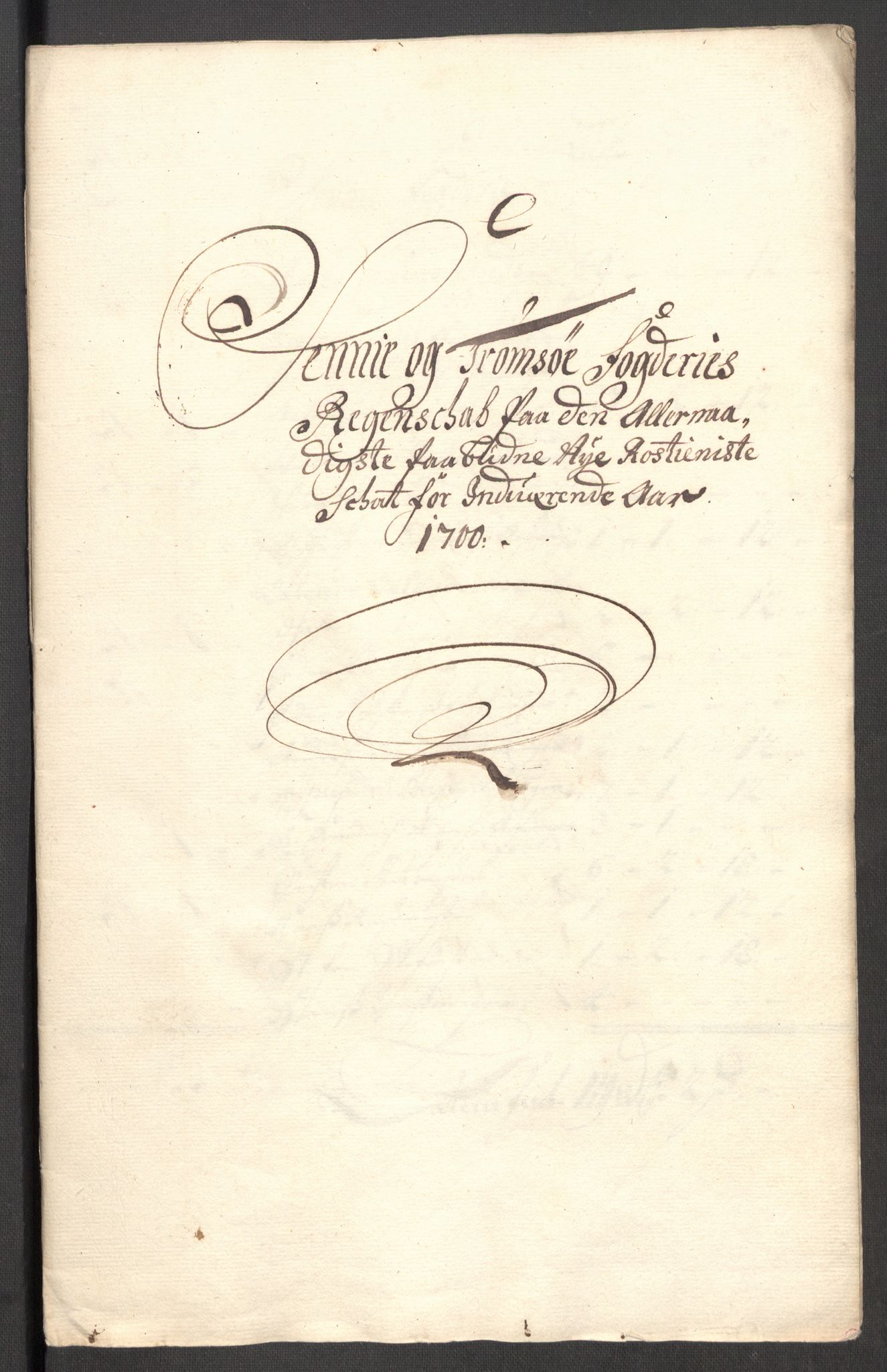 Rentekammeret inntil 1814, Reviderte regnskaper, Fogderegnskap, RA/EA-4092/R68/L4755: Fogderegnskap Senja og Troms, 1700-1704, p. 45