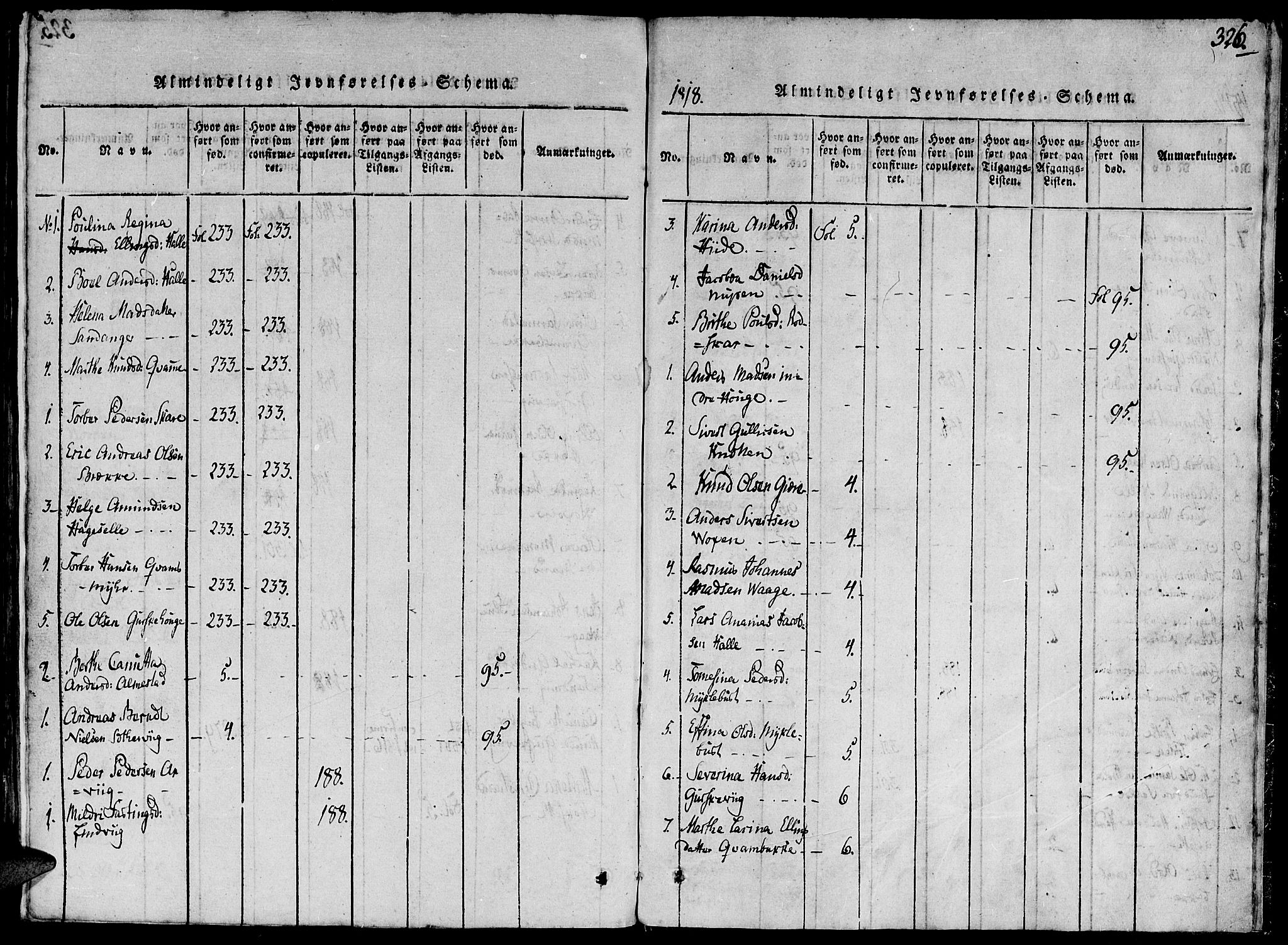 Ministerialprotokoller, klokkerbøker og fødselsregistre - Møre og Romsdal, AV/SAT-A-1454/503/L0033: Parish register (official) no. 503A01, 1816-1841, p. 326