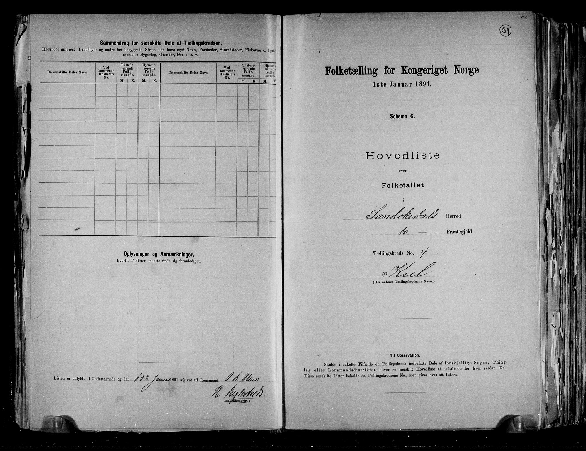 RA, 1891 census for 0816 Sannidal, 1891, p. 11