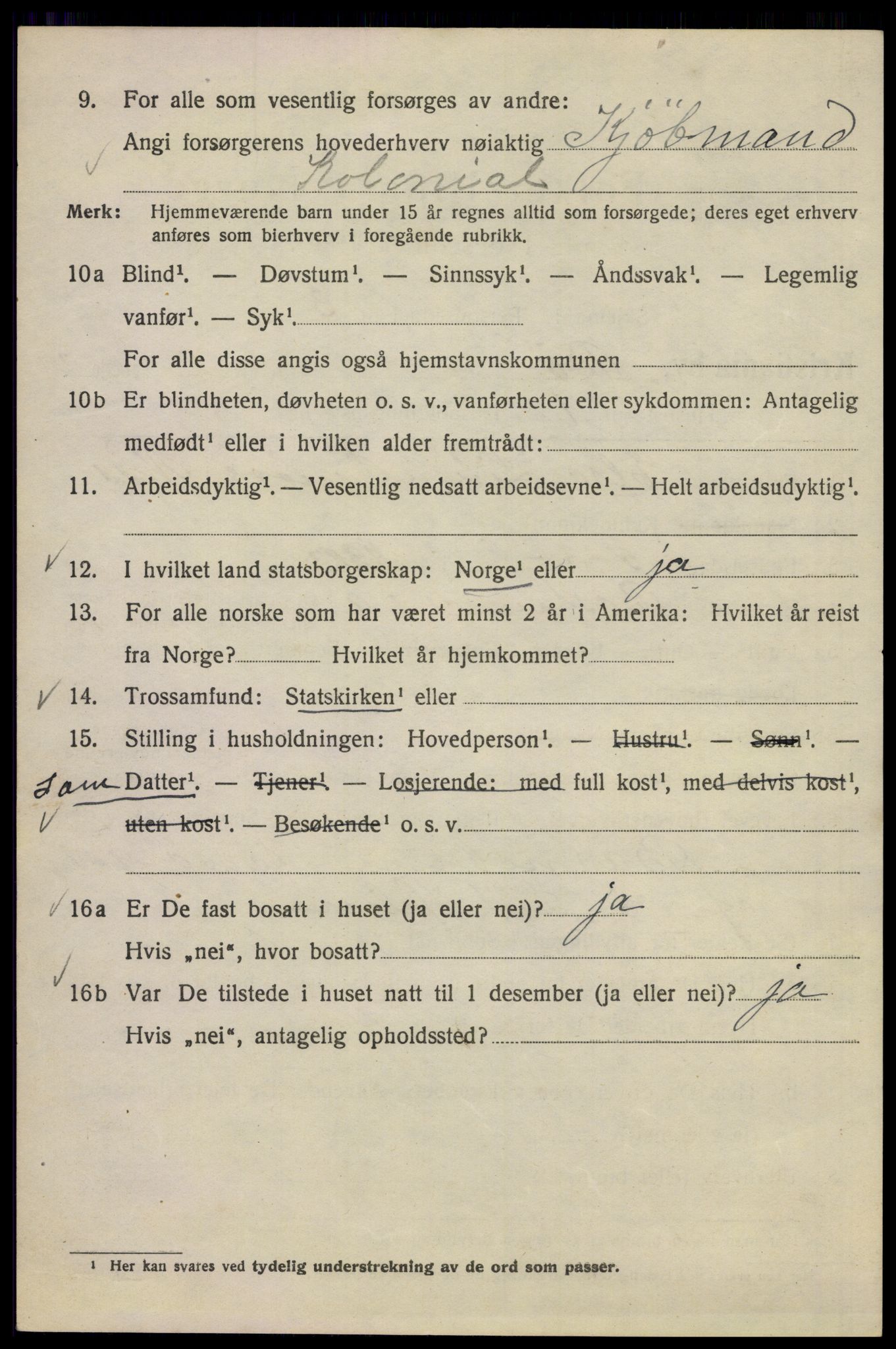 SAO, 1920 census for Kristiania, 1920, p. 180760