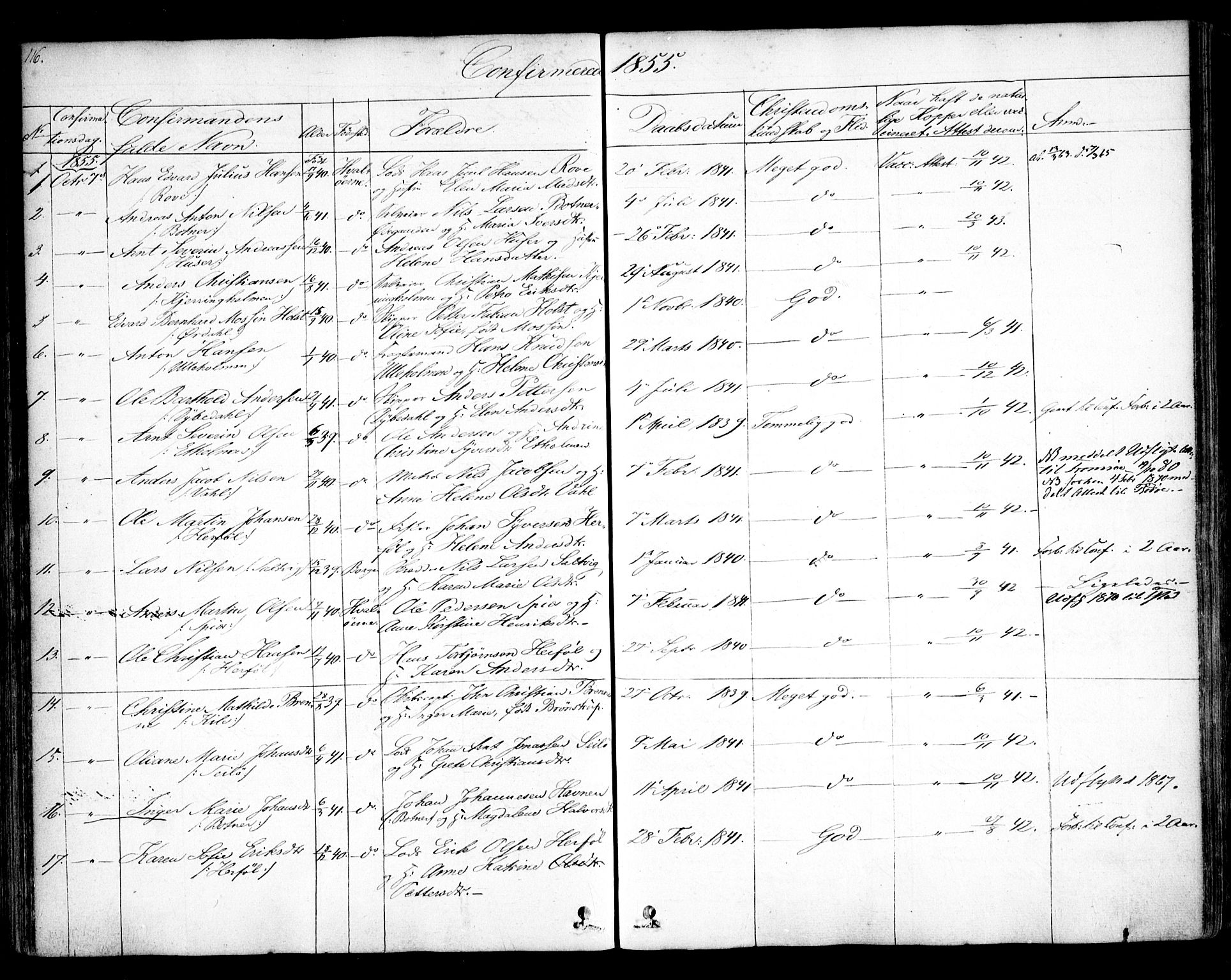 Hvaler prestekontor Kirkebøker, AV/SAO-A-2001/F/Fa/L0006: Parish register (official) no. I 6, 1846-1863, p. 116