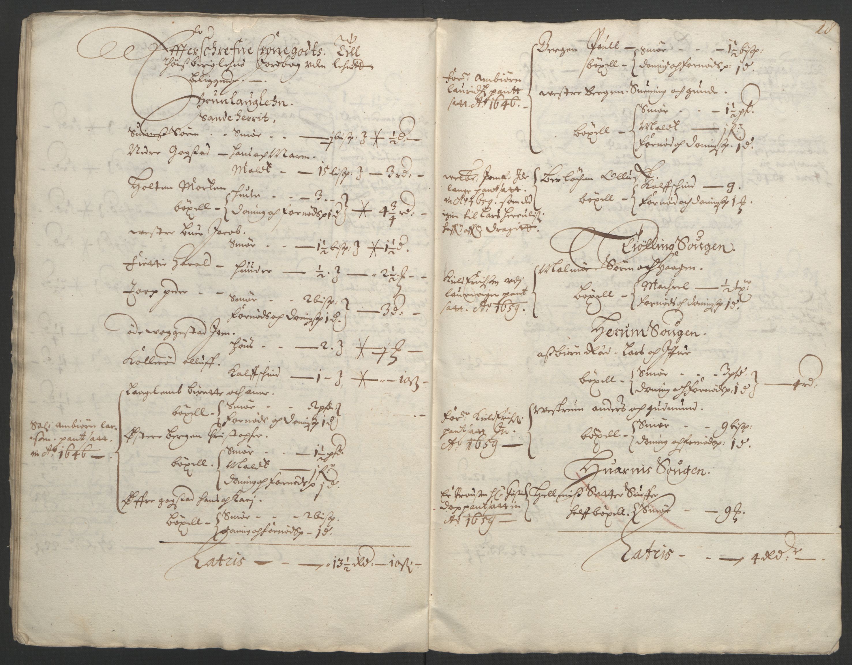 Rentekammeret inntil 1814, Reviderte regnskaper, Fogderegnskap, RA/EA-4092/R32/L1838: Fogderegnskap Jarlsberg grevskap, 1661-1663, p. 169