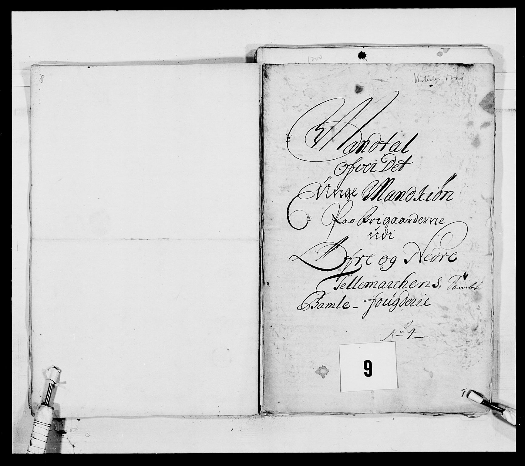 Kommanderende general (KG I) med Det norske krigsdirektorium, AV/RA-EA-5419/E/Ea/L0521: Vesterlenske regiment, 1662-1700, p. 428
