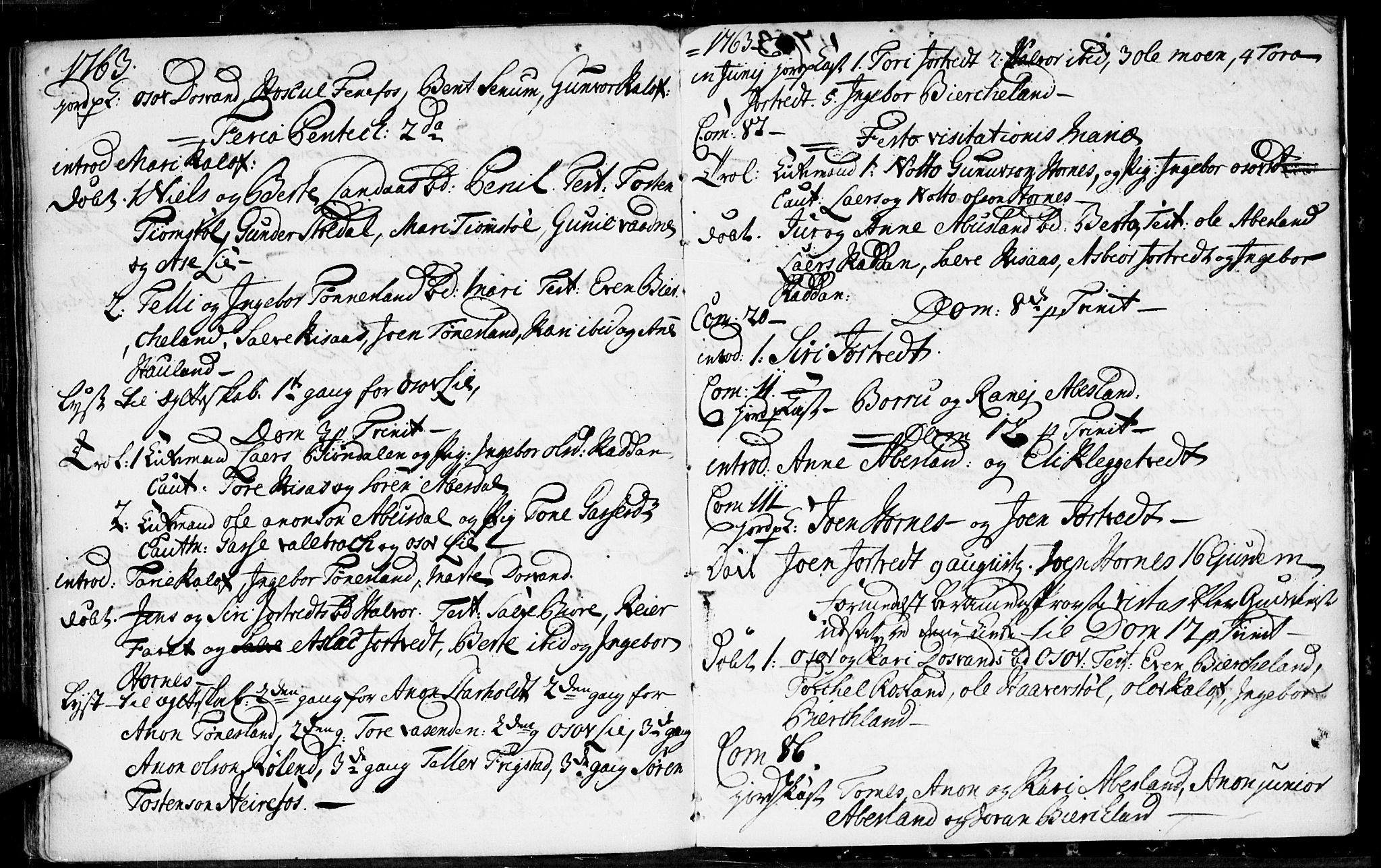 Evje sokneprestkontor, AV/SAK-1111-0008/F/Fa/Fab/L0001: Parish register (official) no. A 1, 1704-1764, p. 266-267