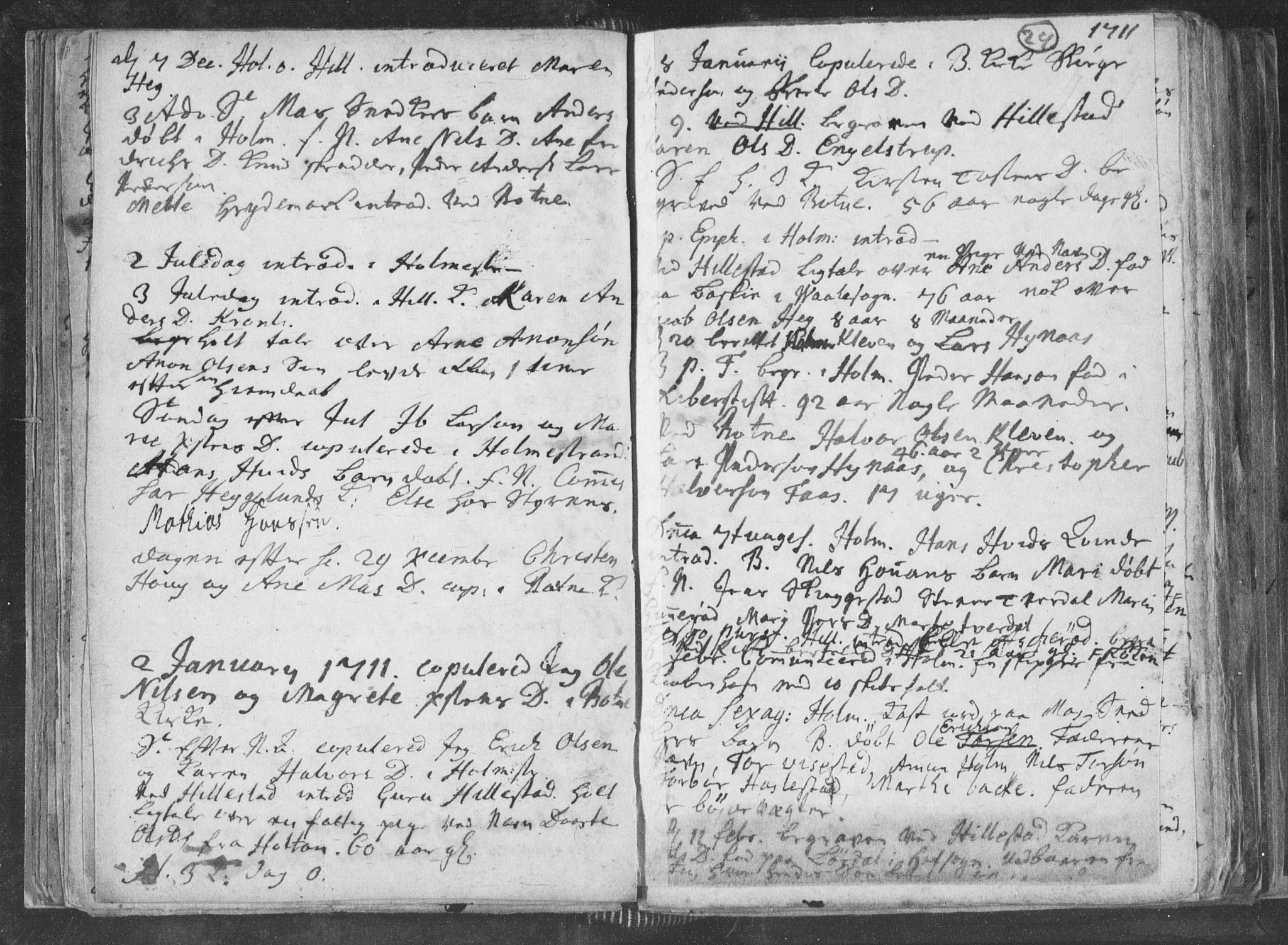 Botne kirkebøker, AV/SAKO-A-340/F/Fa/L0001b: Parish register (official) no. I 1B, 1707-1722, p. 24