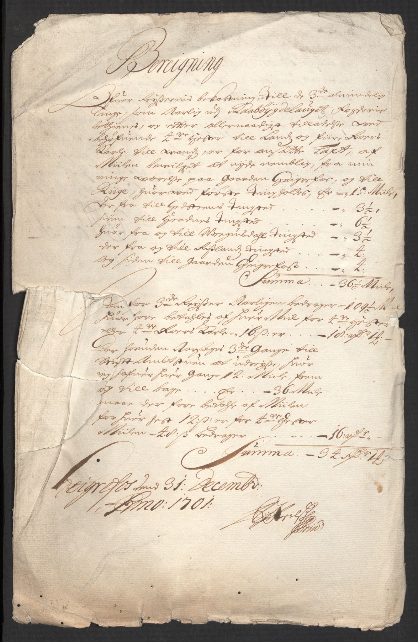 Rentekammeret inntil 1814, Reviderte regnskaper, Fogderegnskap, AV/RA-EA-4092/R40/L2446: Fogderegnskap Råbyggelag, 1700-1702, p. 143