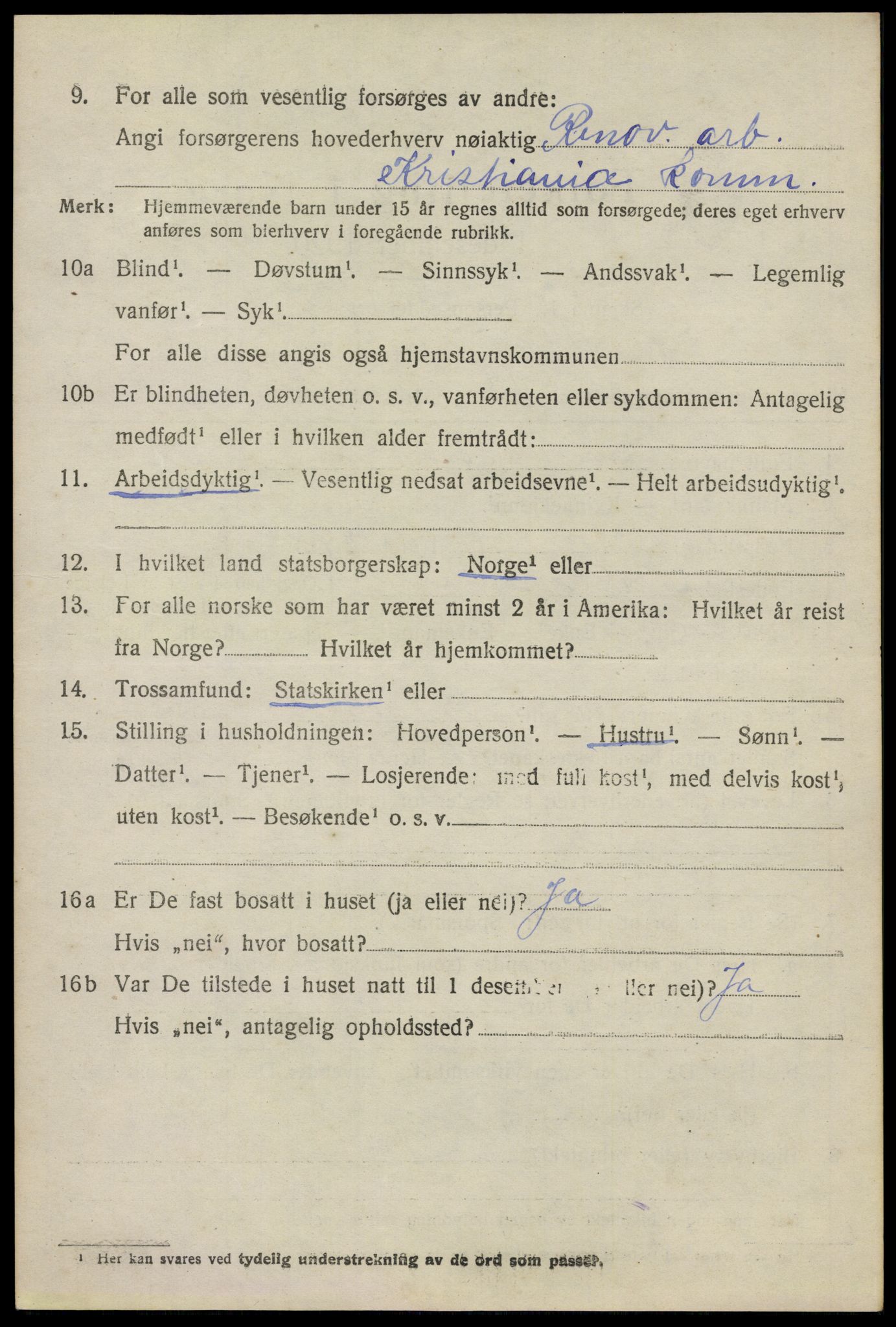 SAO, 1920 census for Nesodden, 1920, p. 6928